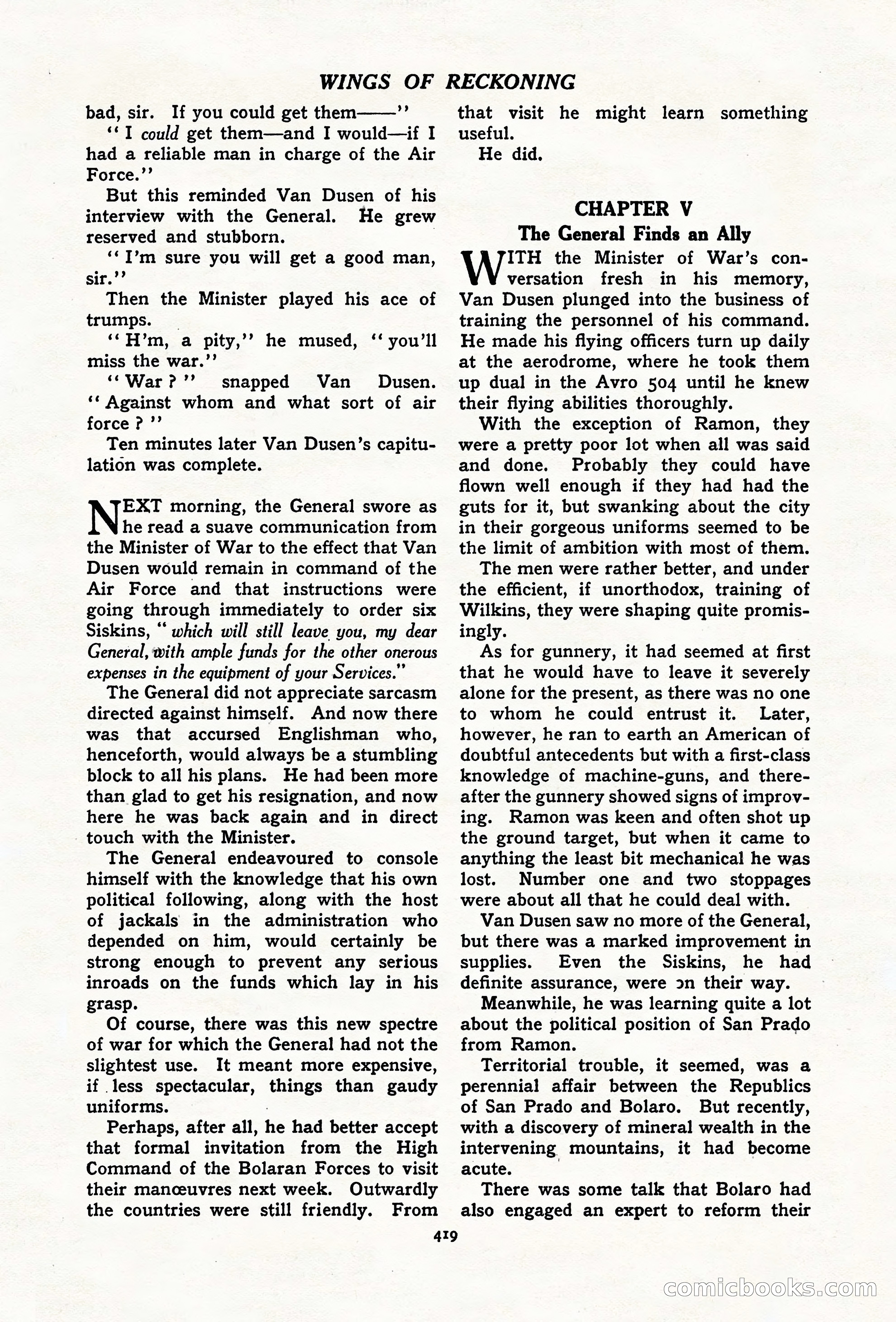 Air Stories, November 1937 — page 41 of 100