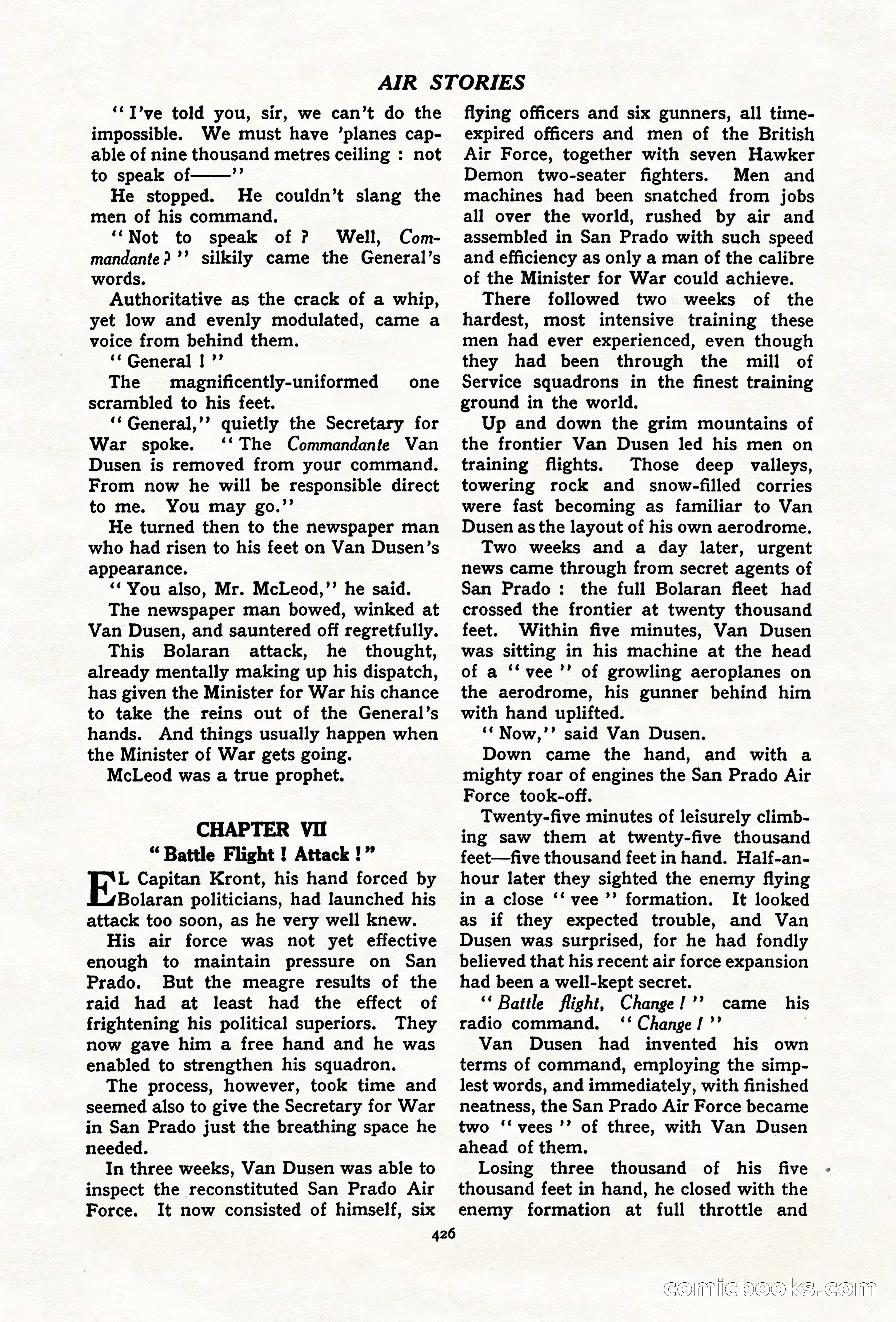 Air Stories, November 1937 — page 48 of 100