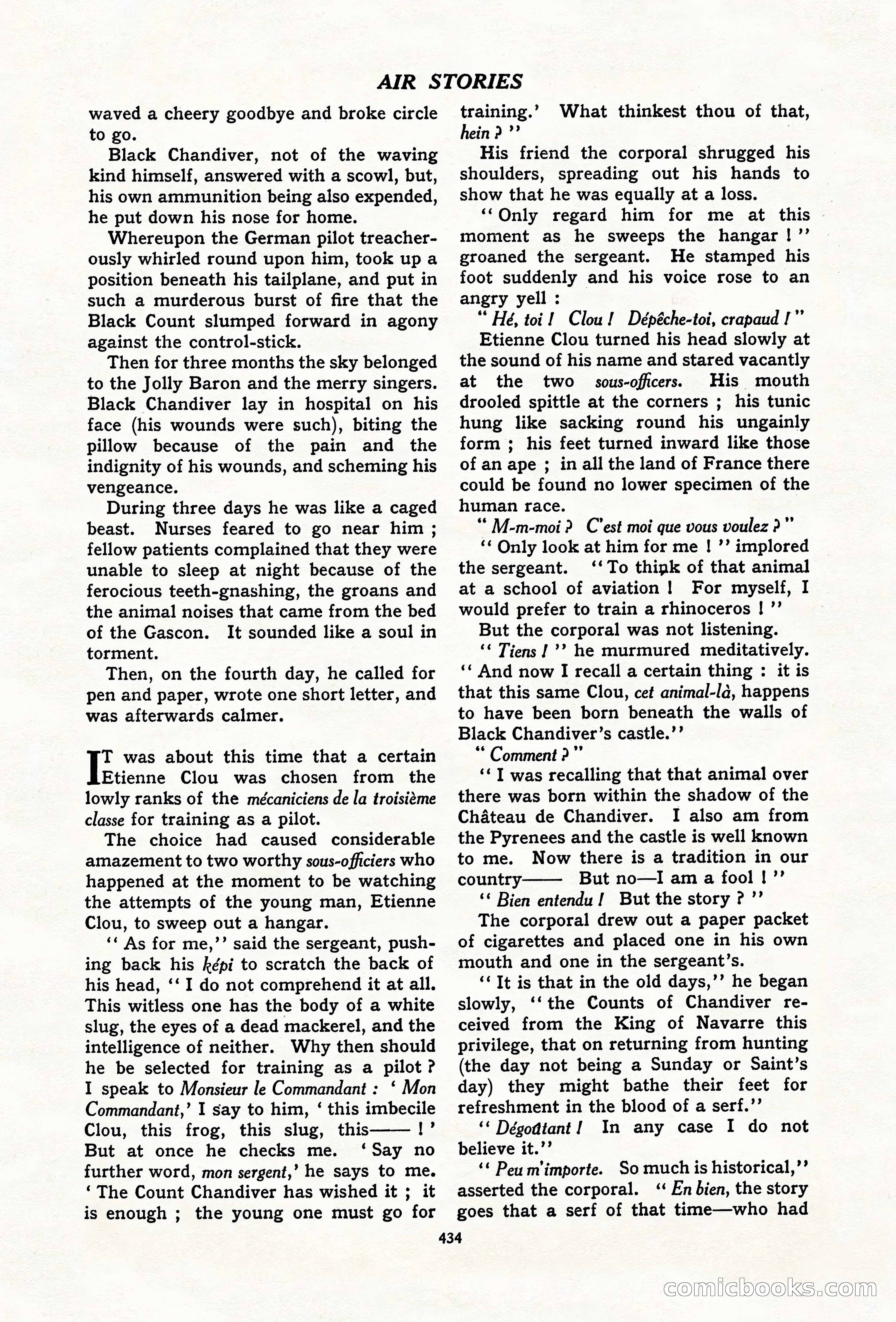 Air Stories, November 1937 — page 56 of 100