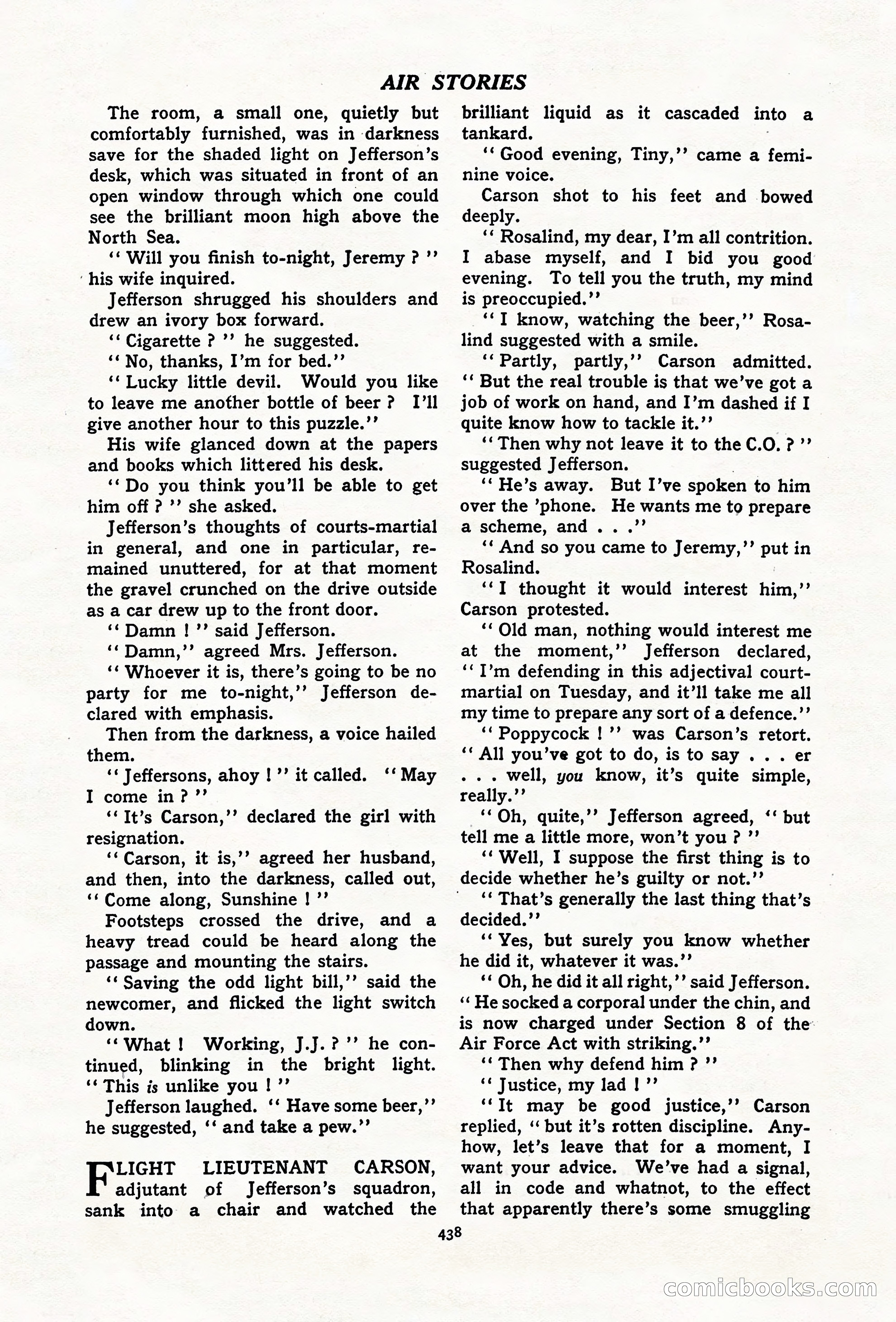 Air Stories, November 1937 — page 60 of 100