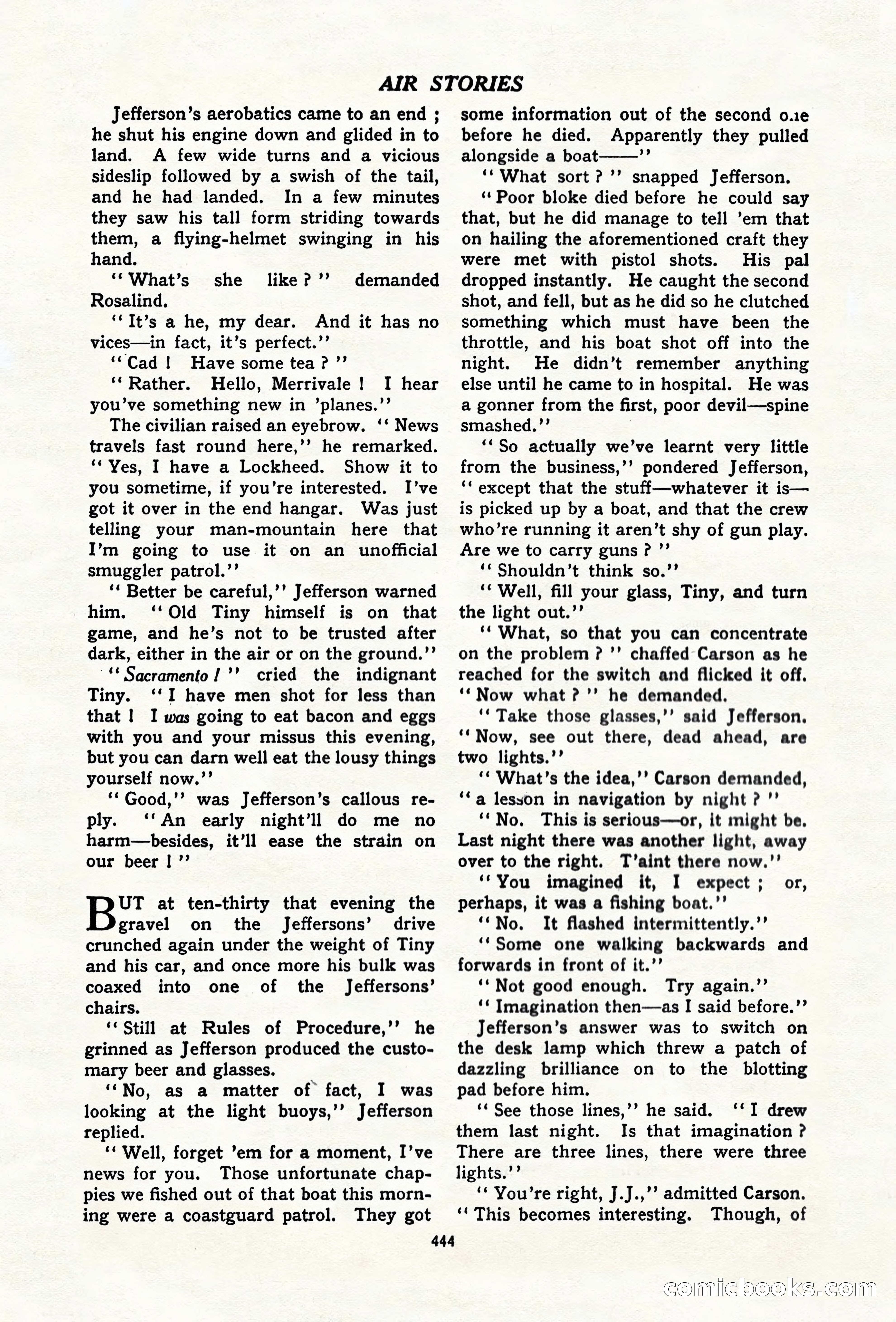 Air Stories, November 1937 — page 66 of 100