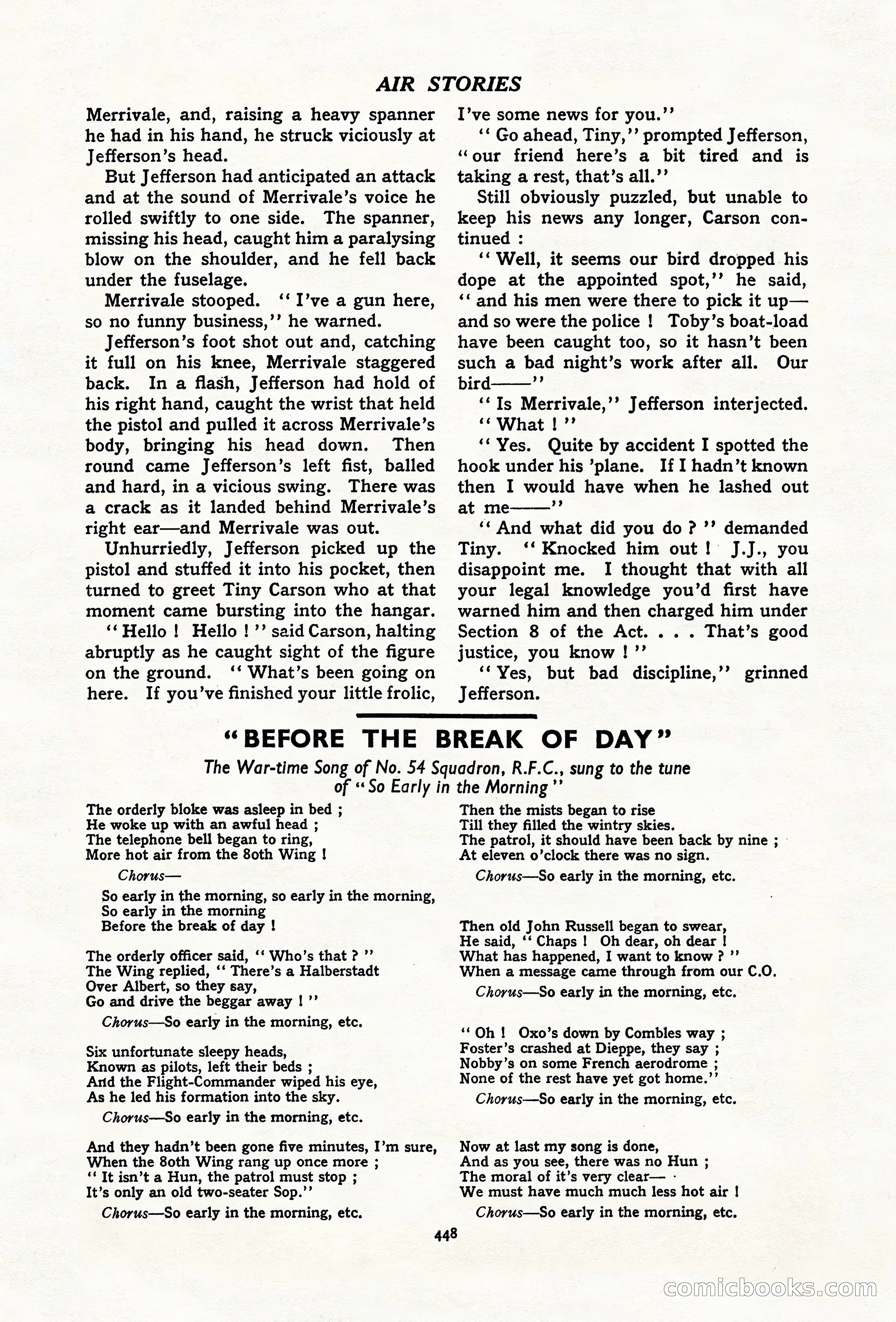 Air Stories, November 1937 — page 70 of 100