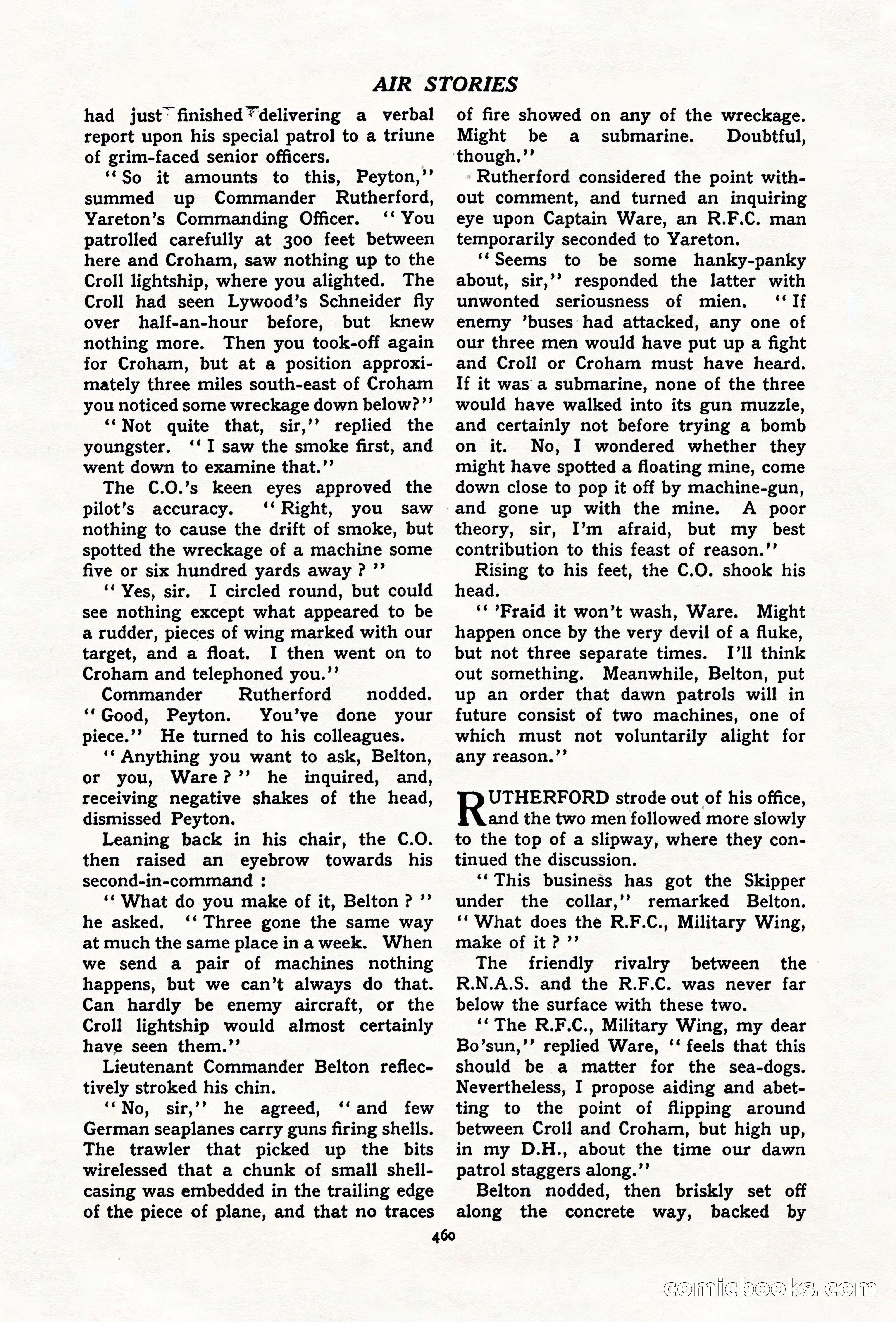 Air Stories, November 1937 — page 82 of 100