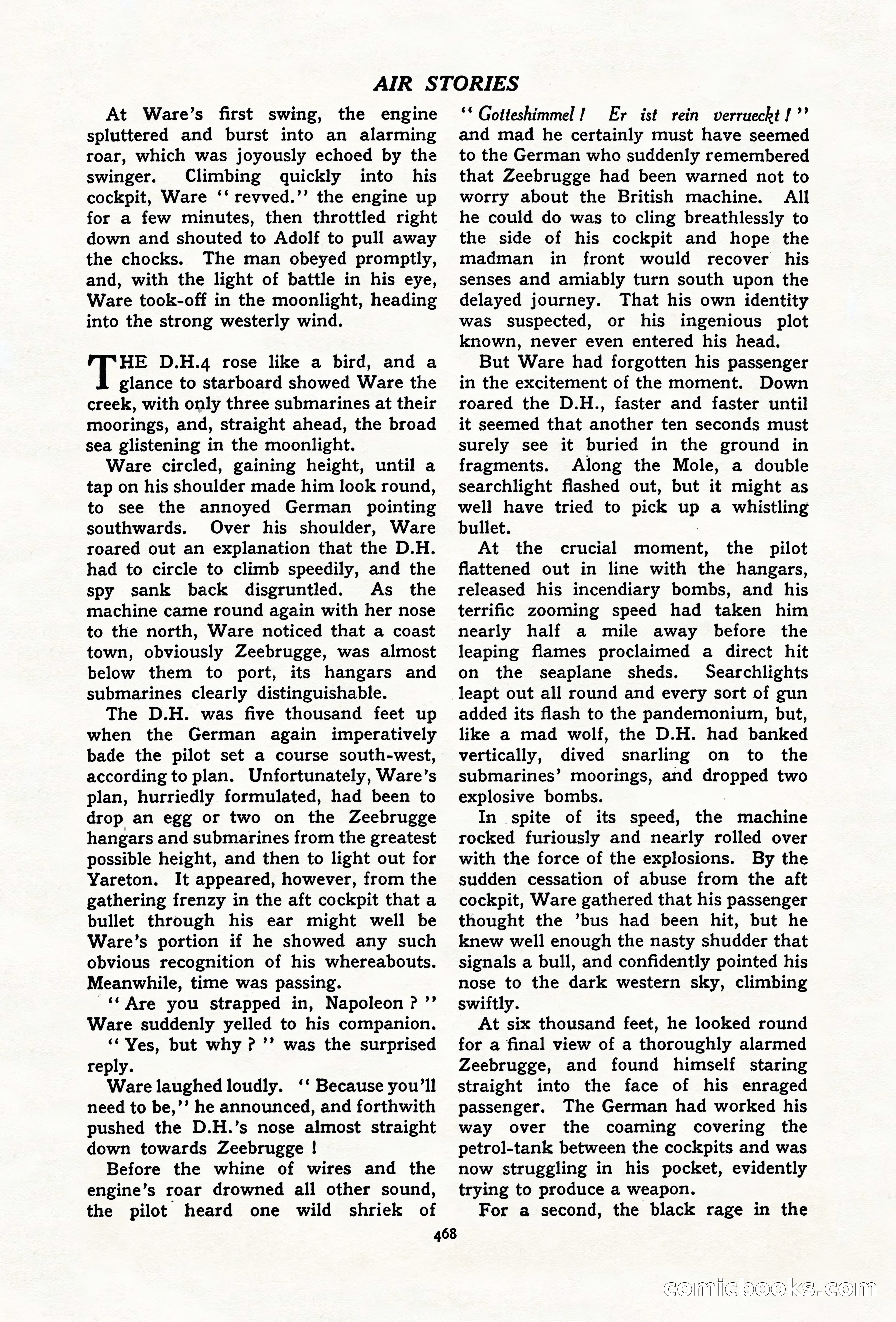 Air Stories, November 1937 — page 90 of 100
