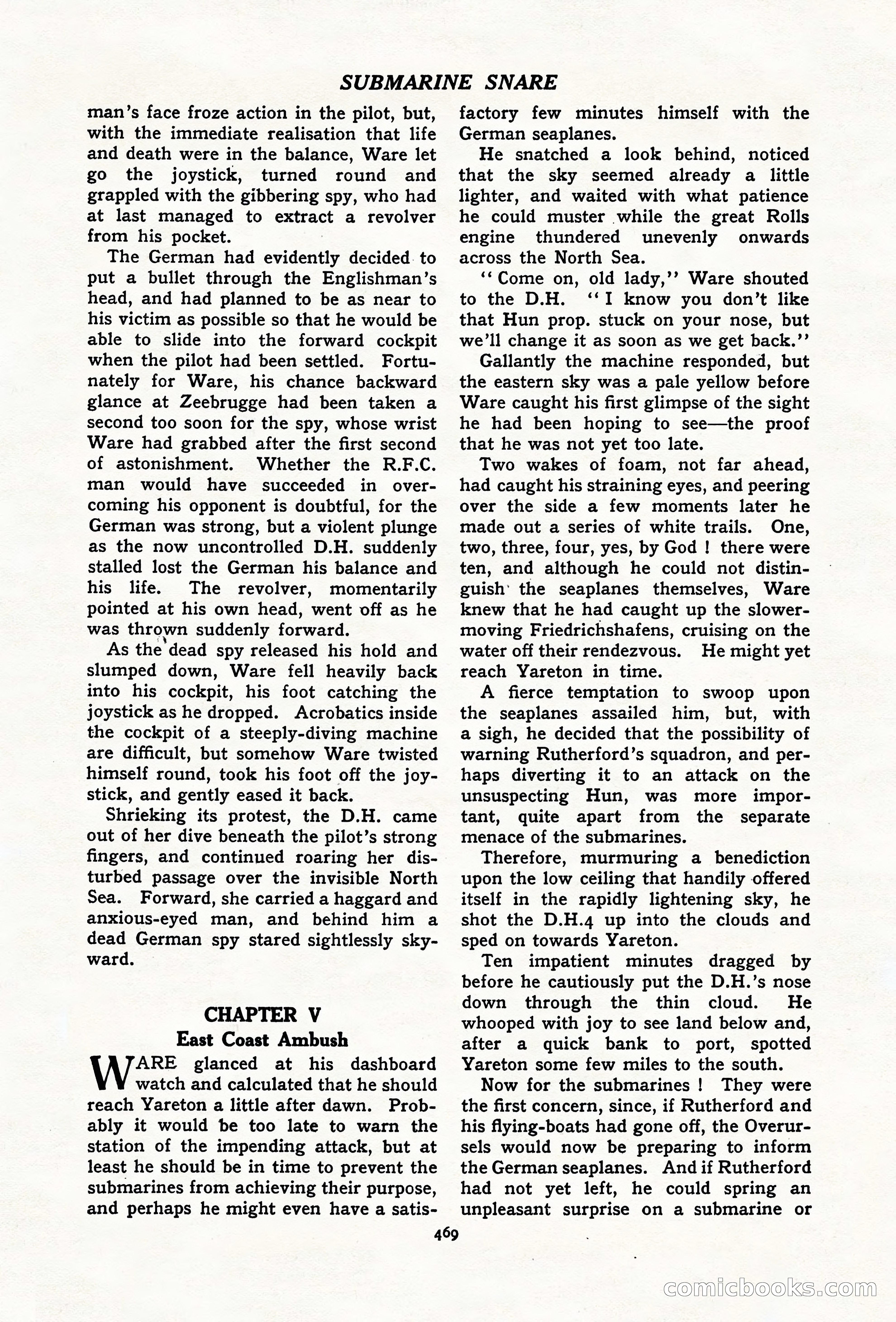 Air Stories, November 1937 — page 91 of 100