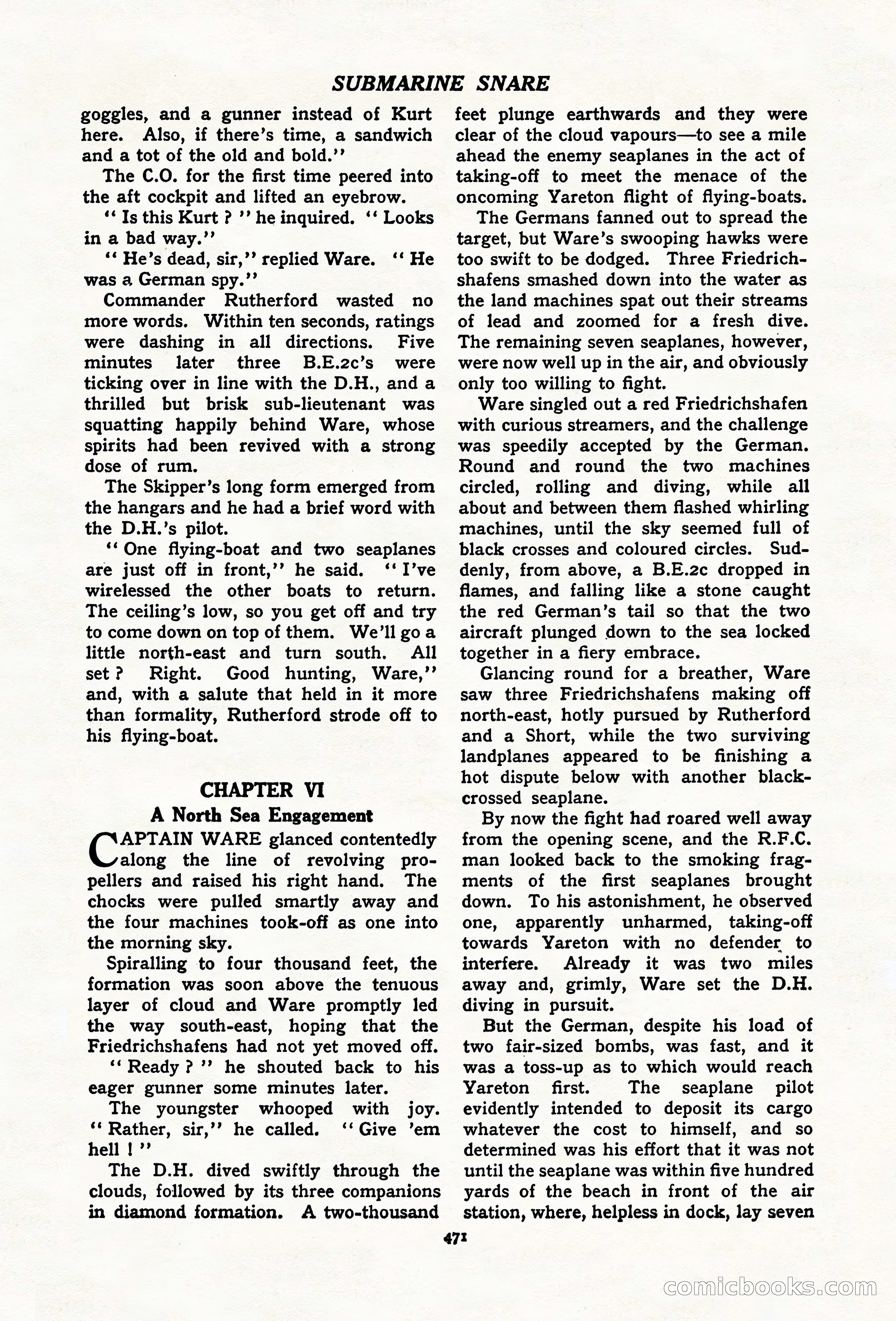 Air Stories, November 1937 — page 93 of 100