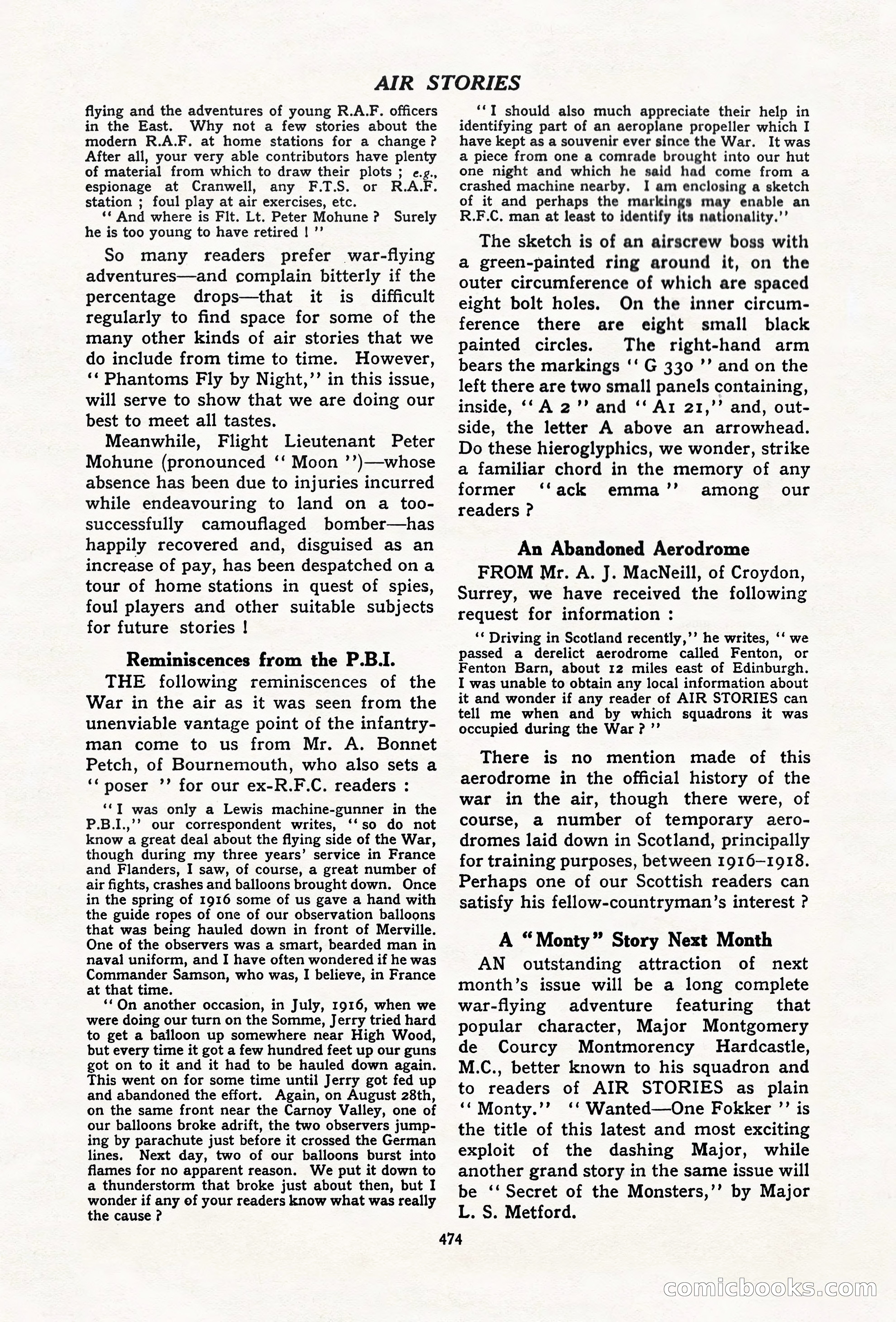 Air Stories, November 1937 — page 96 of 100