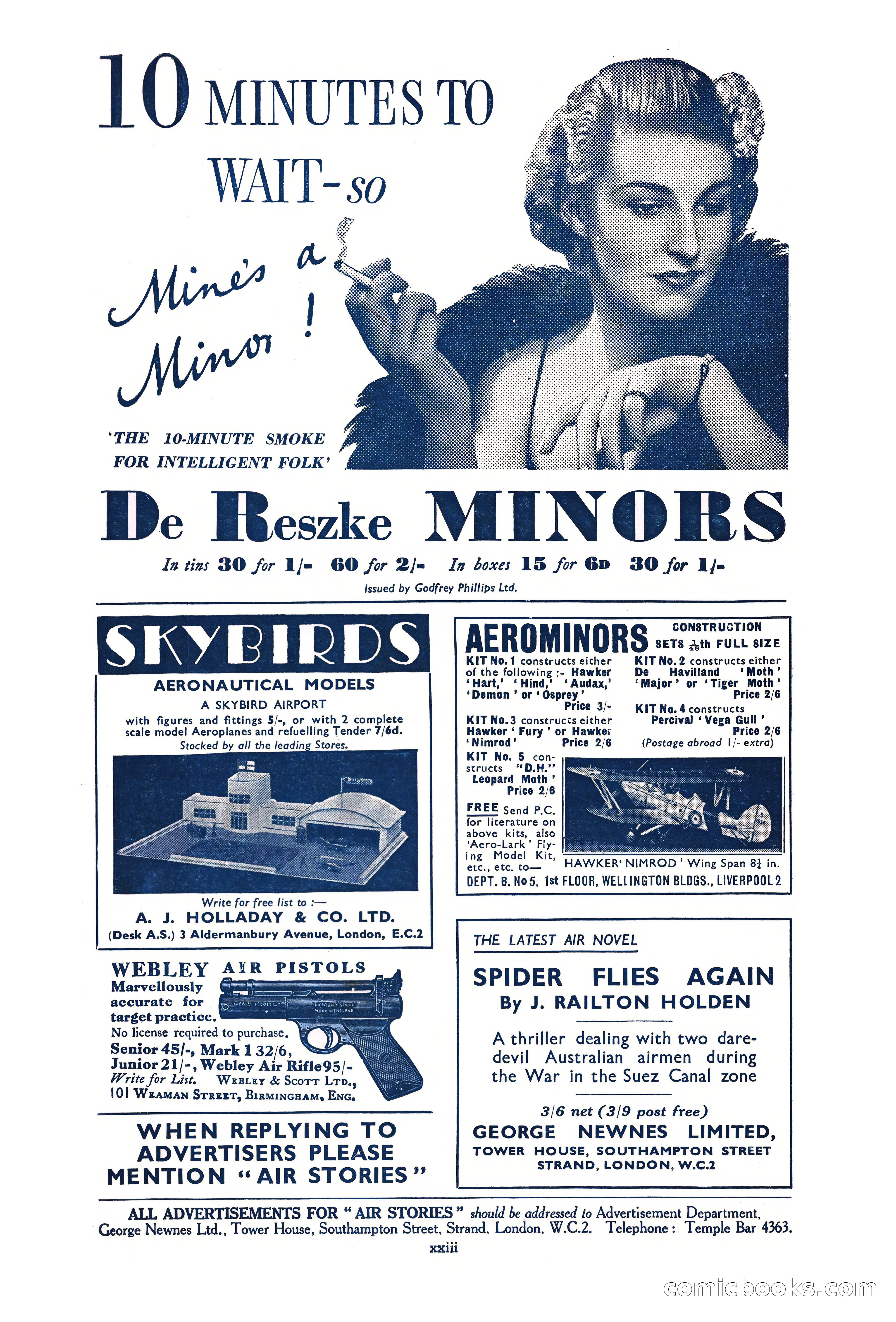 Air Stories, November 1937 — page 99 of 100