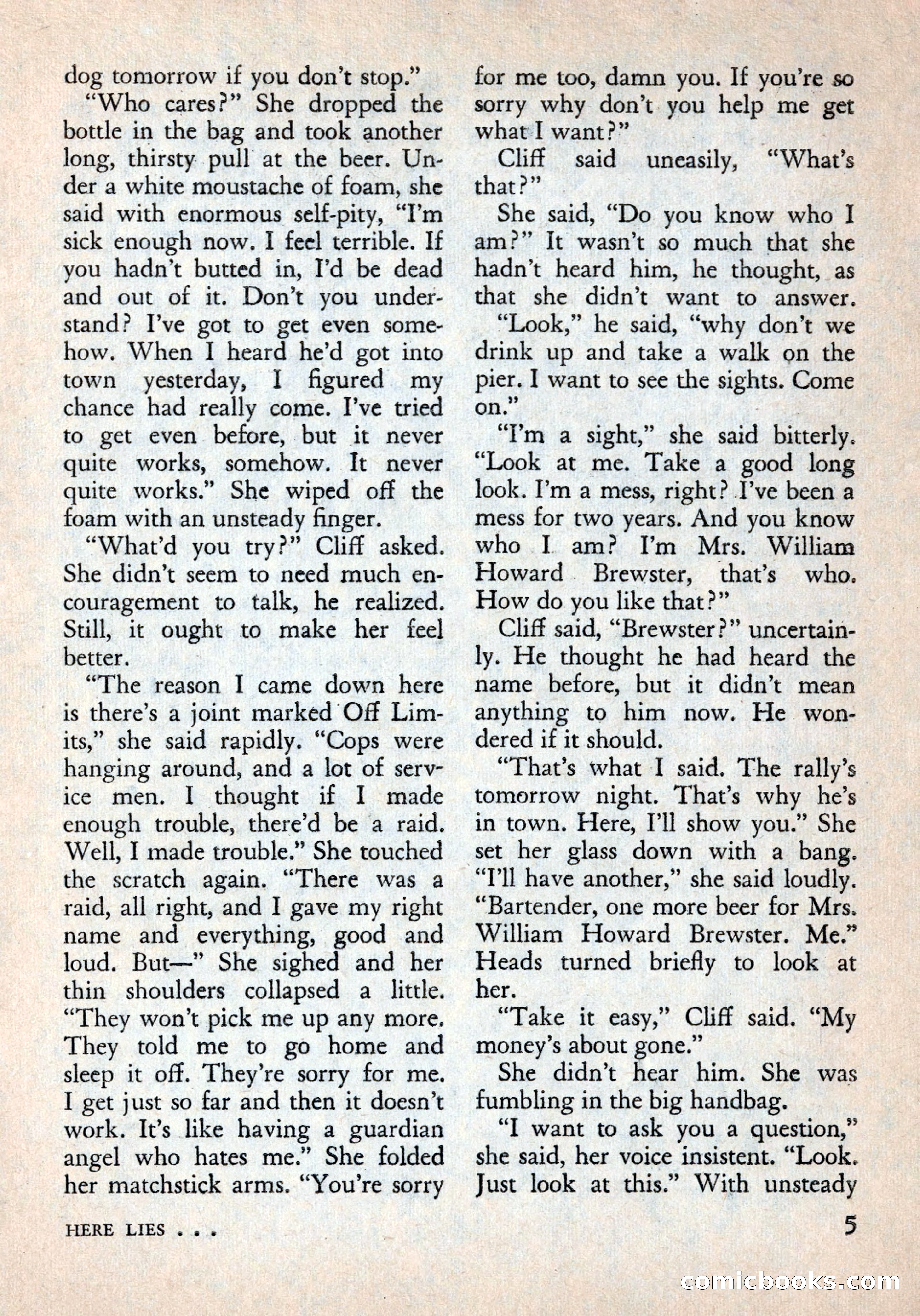 Alfred Hitchcock's Mystery Magazine, December 1956 — page 7 of 148