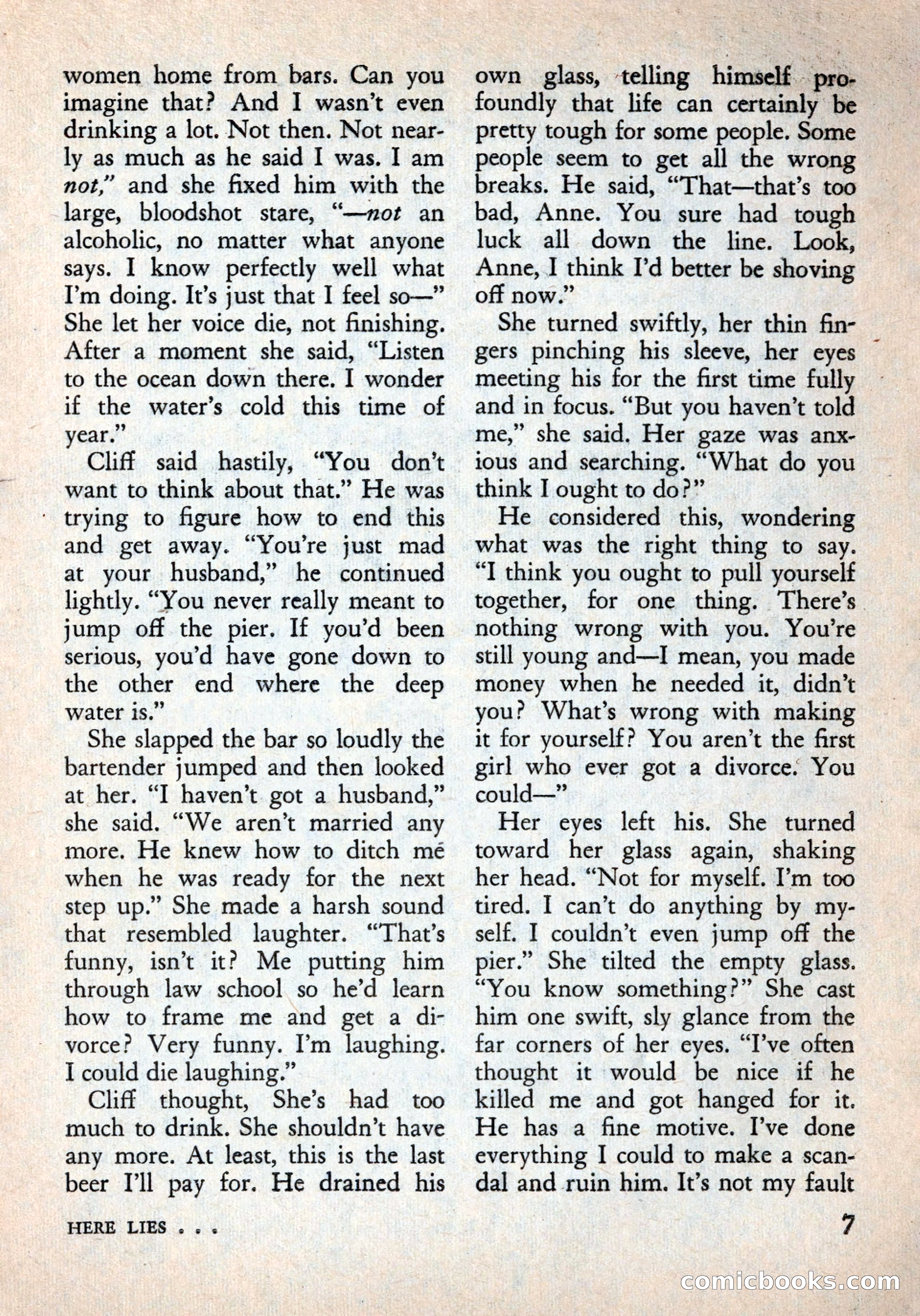 Alfred Hitchcock's Mystery Magazine, December 1956 — page 9 of 148
