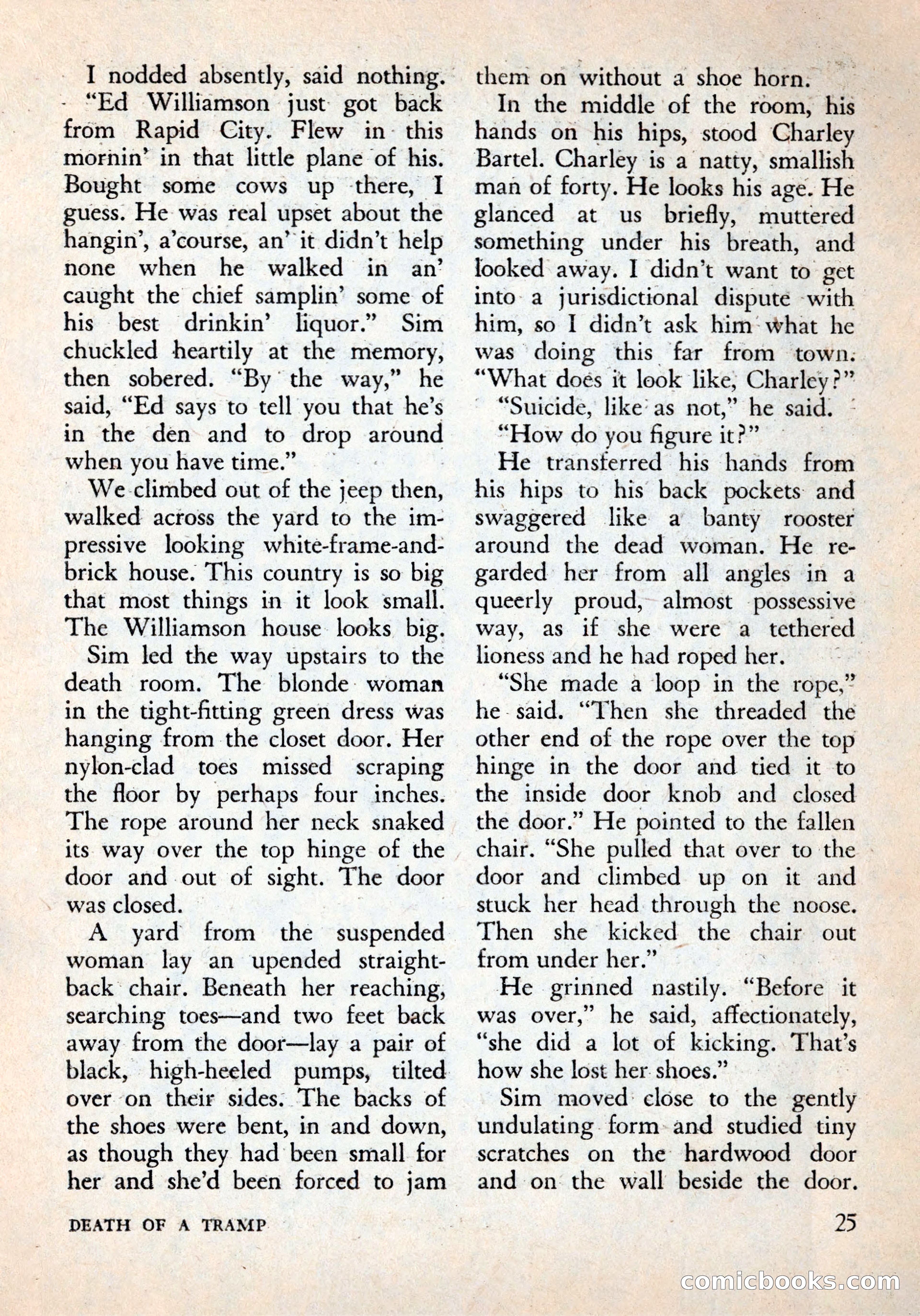 Alfred Hitchcock's Mystery Magazine, December 1956 — page 27 of 148