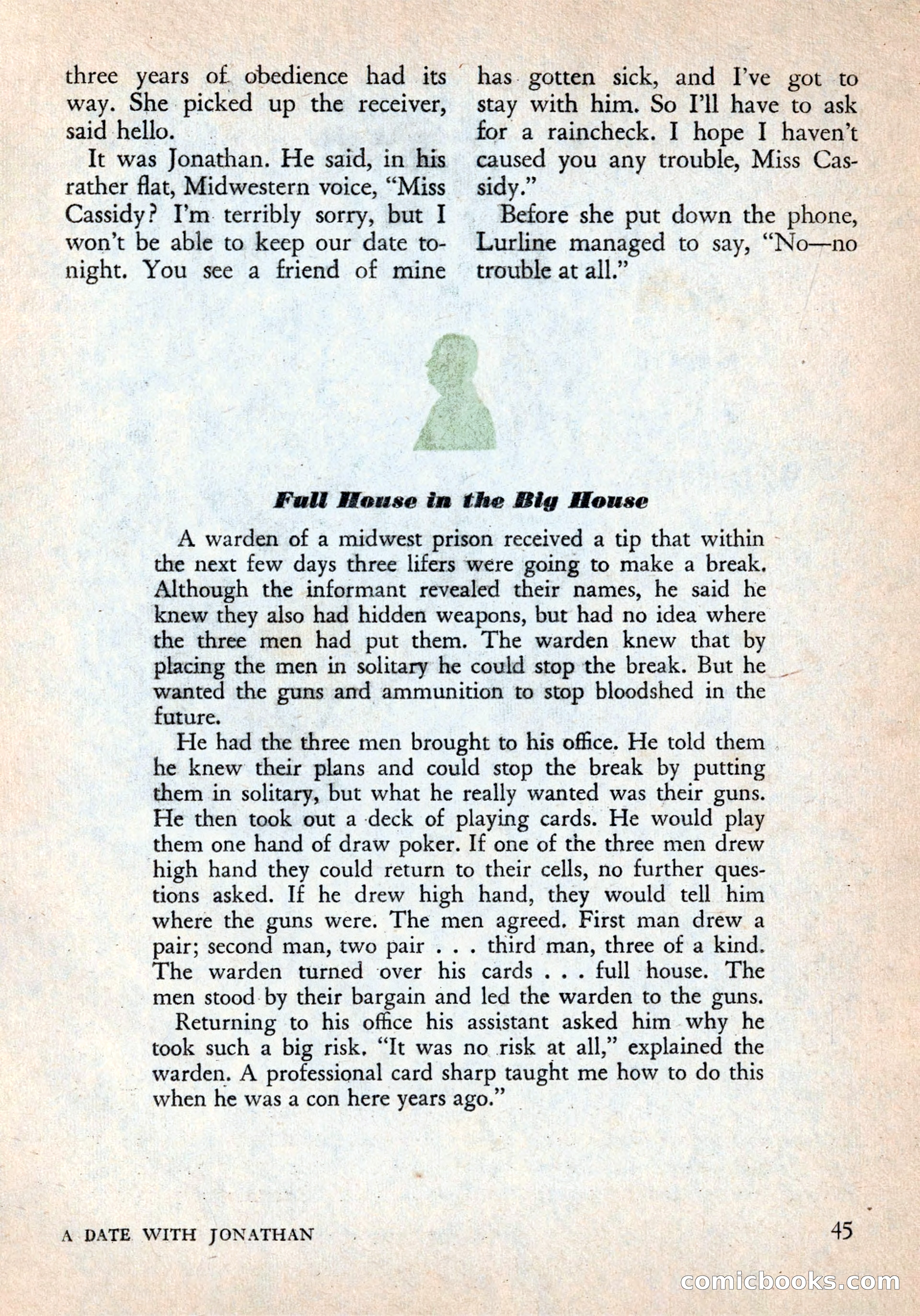 Alfred Hitchcock's Mystery Magazine, December 1956 — page 47 of 148