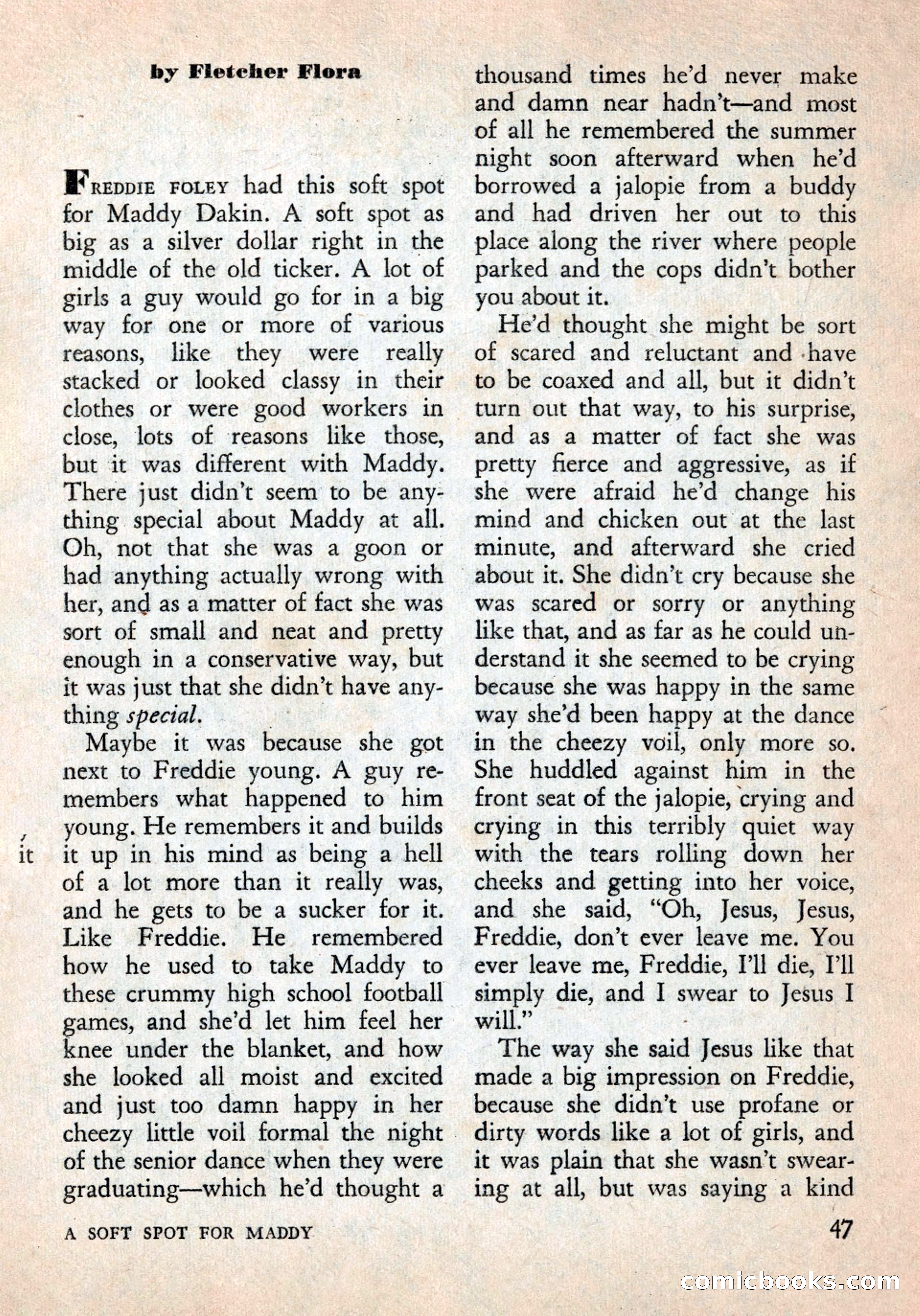 Alfred Hitchcock's Mystery Magazine, December 1956 — page 49 of 148