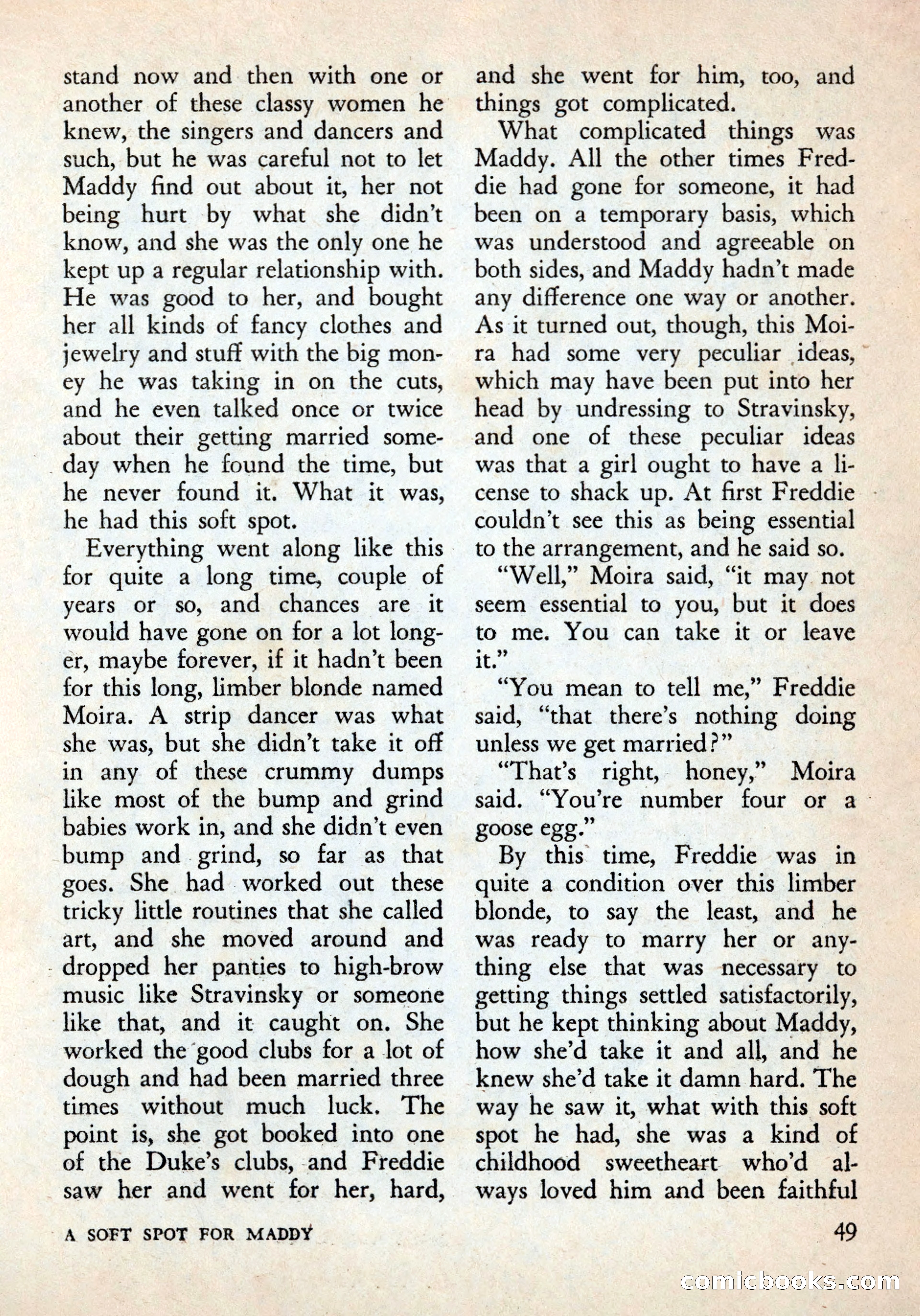 Alfred Hitchcock's Mystery Magazine, December 1956 — page 51 of 148