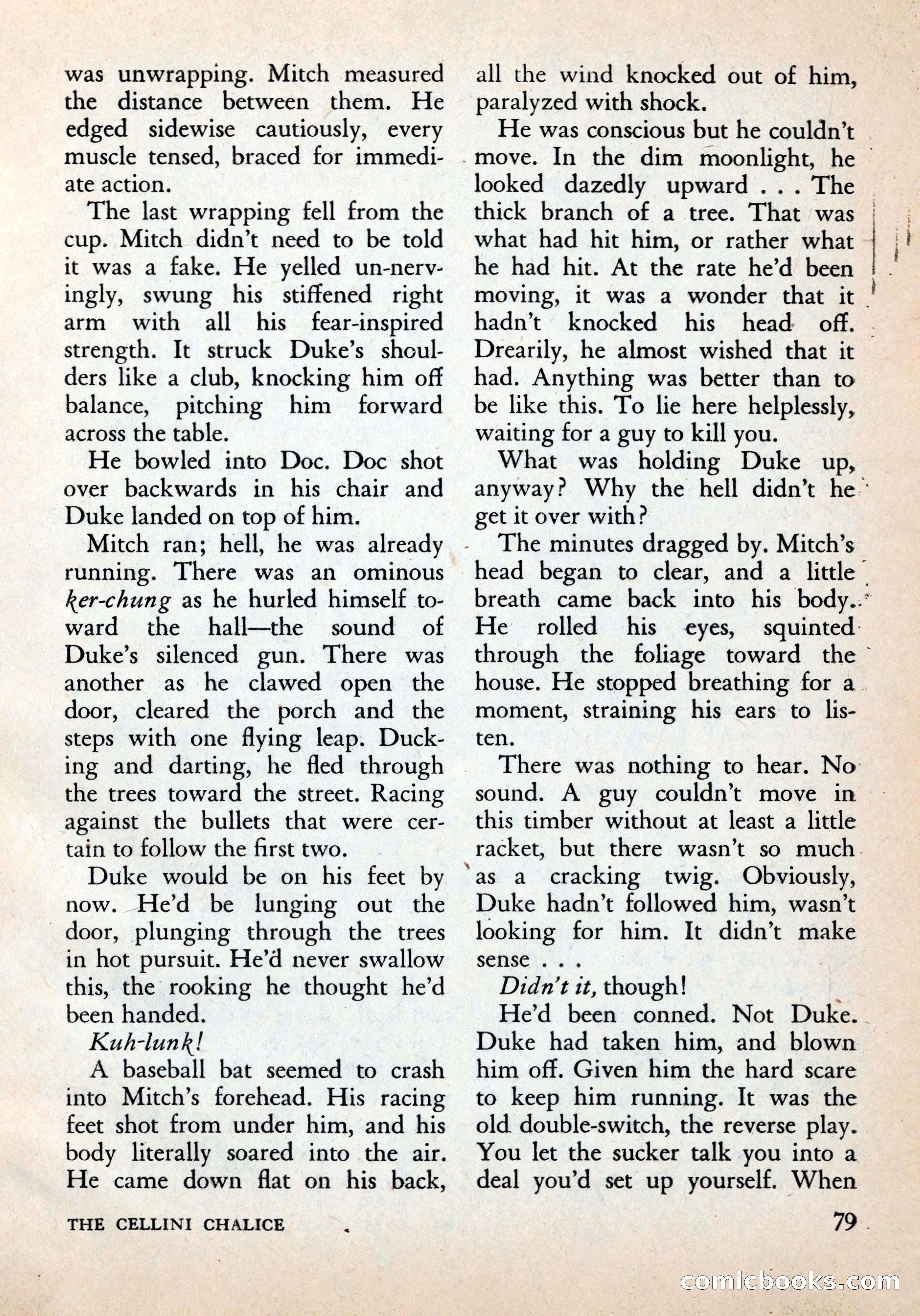Alfred Hitchcock's Mystery Magazine, December 1956 — page 81 of 148