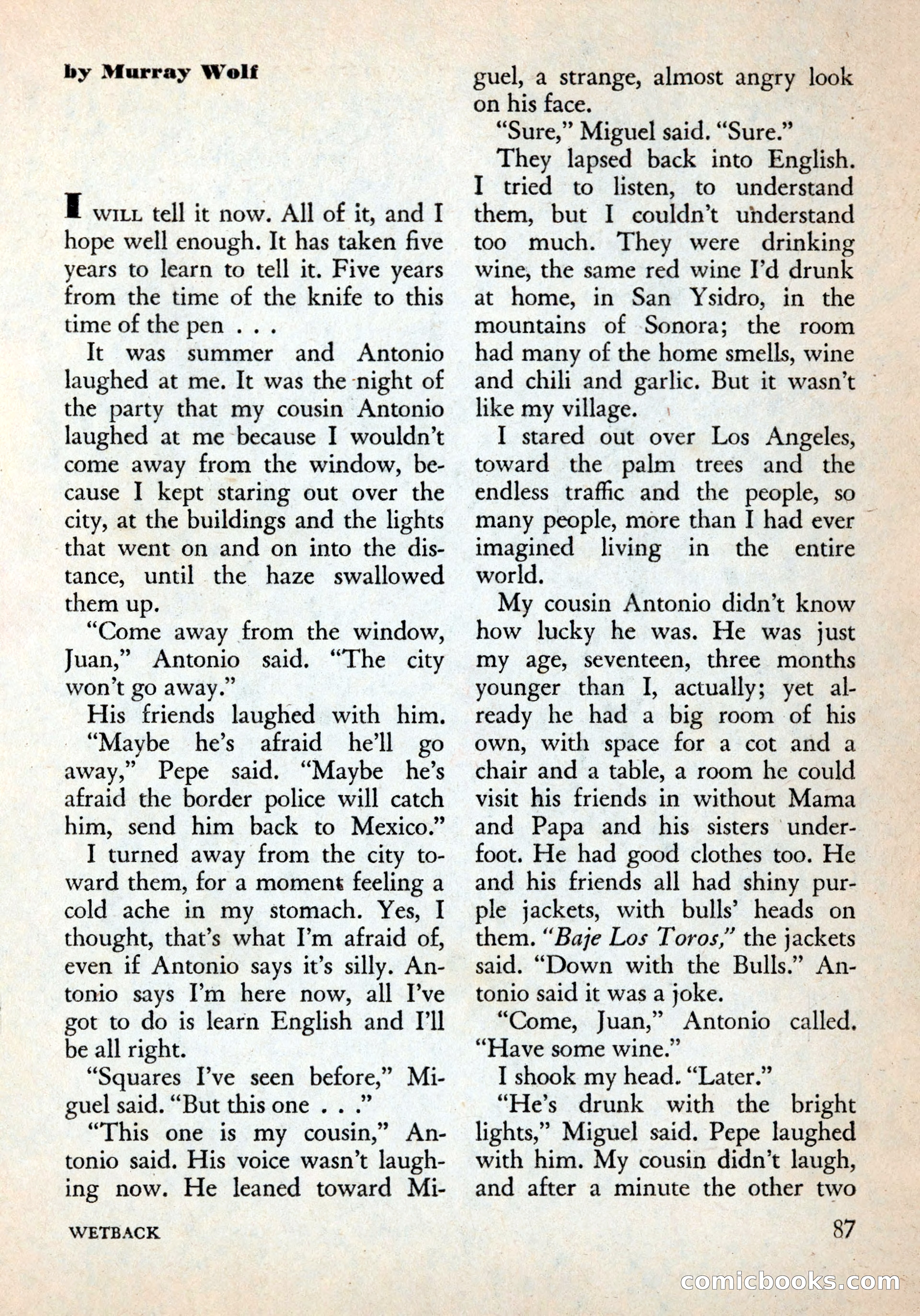 Alfred Hitchcock's Mystery Magazine, December 1956 — page 89 of 148