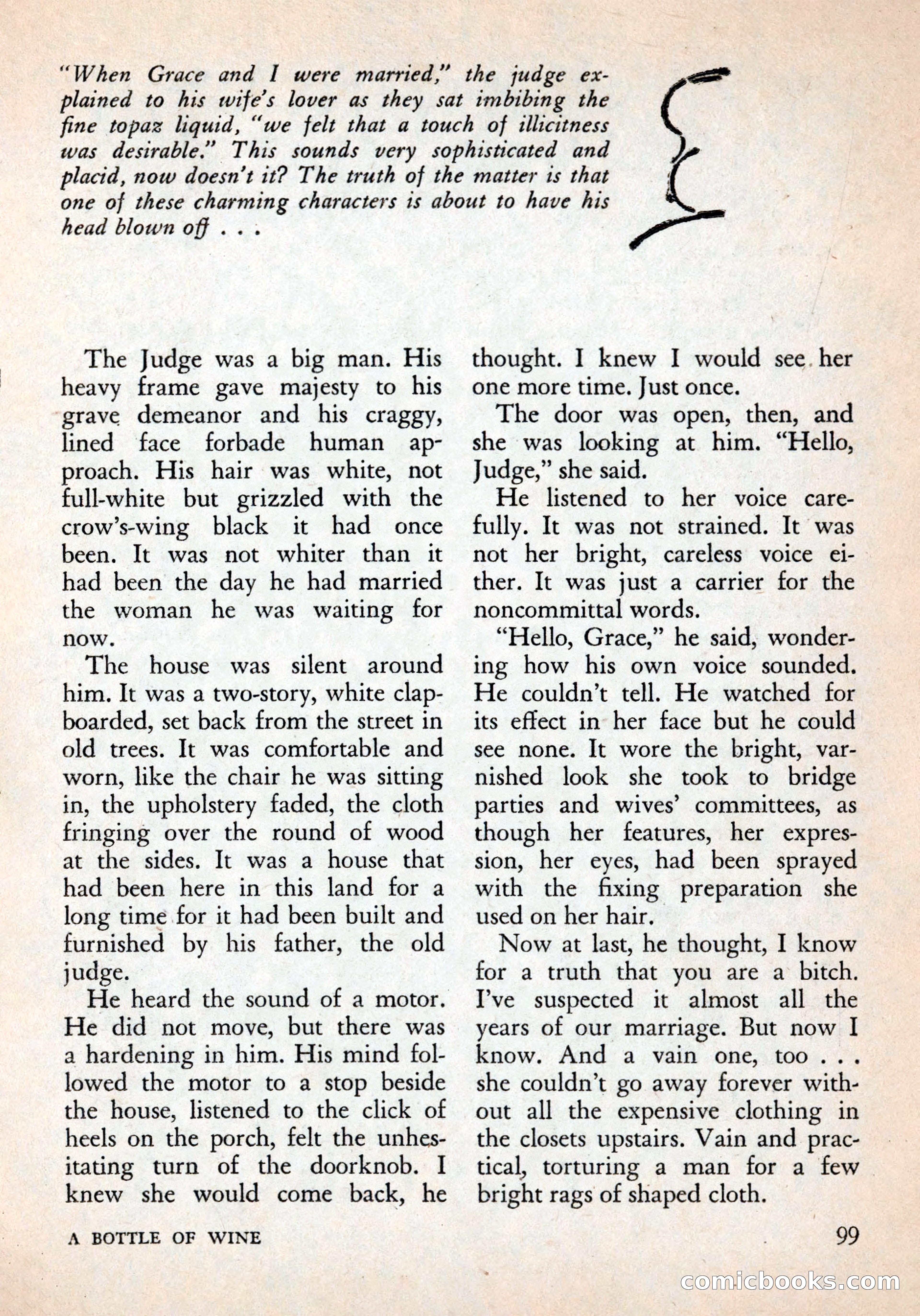 Alfred Hitchcock's Mystery Magazine, December 1956 — page 101 of 148