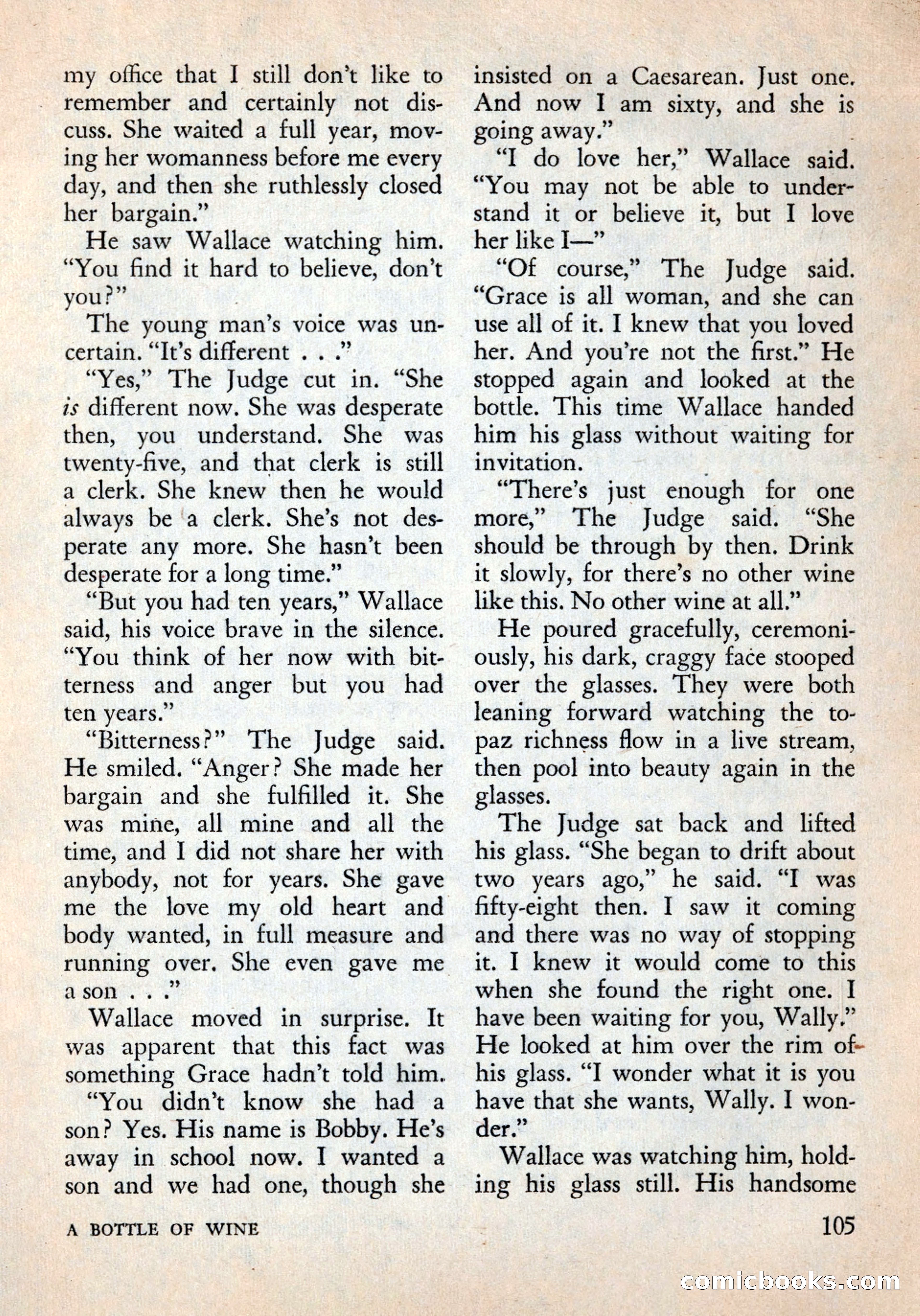 Alfred Hitchcock's Mystery Magazine, December 1956 — page 107 of 148