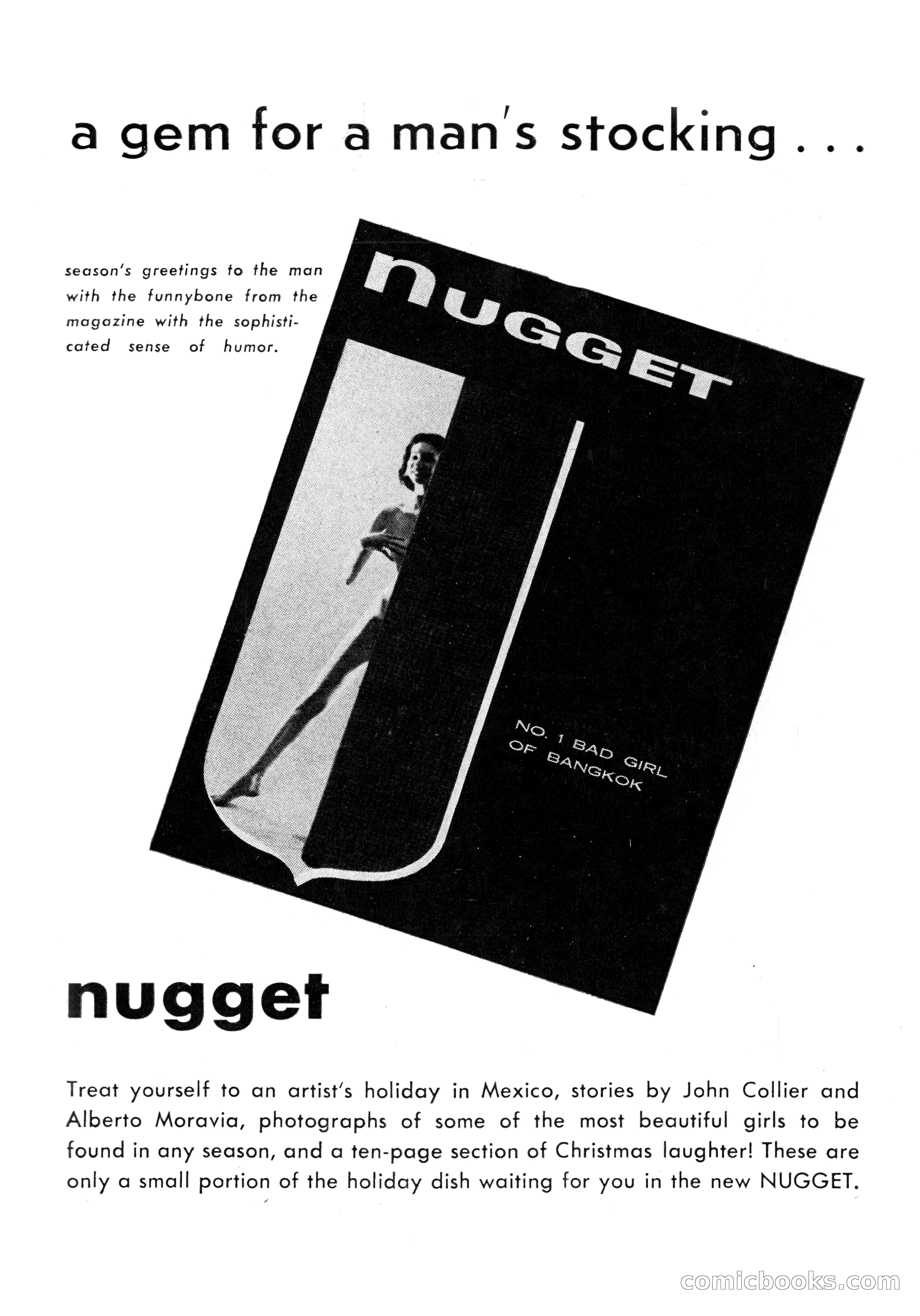 Alfred Hitchcock's Mystery Magazine, December 1956 — page 147 of 148