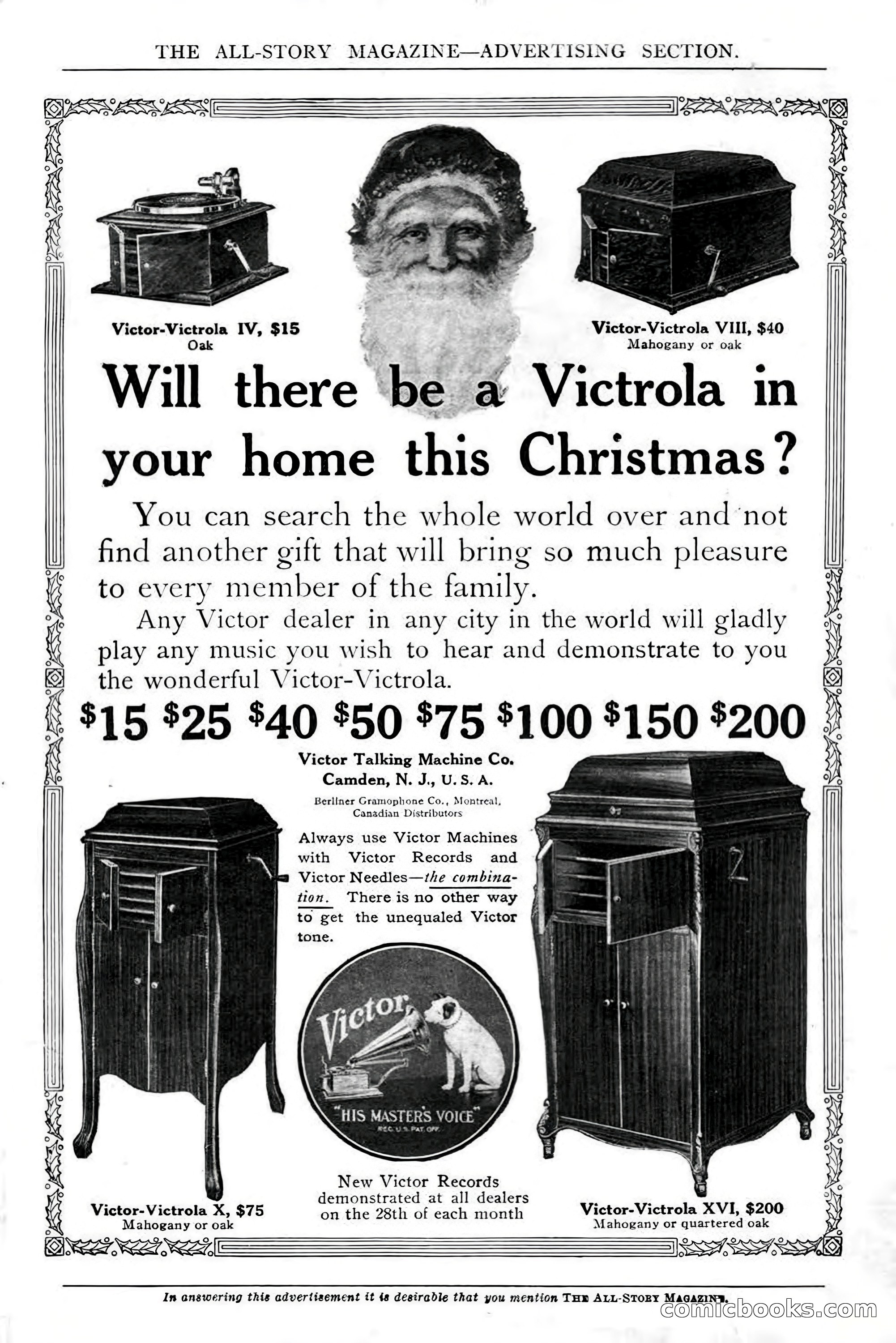 All Story Magazine, December 1913 — page 3 of 268