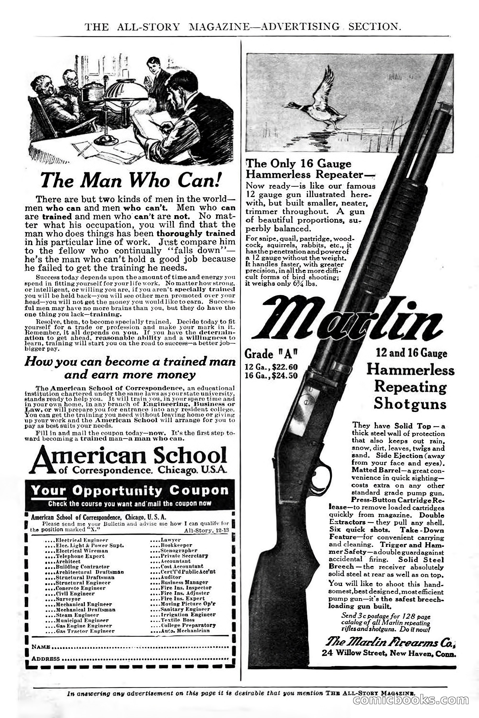 All Story Magazine, December 1913 — page 10 of 268
