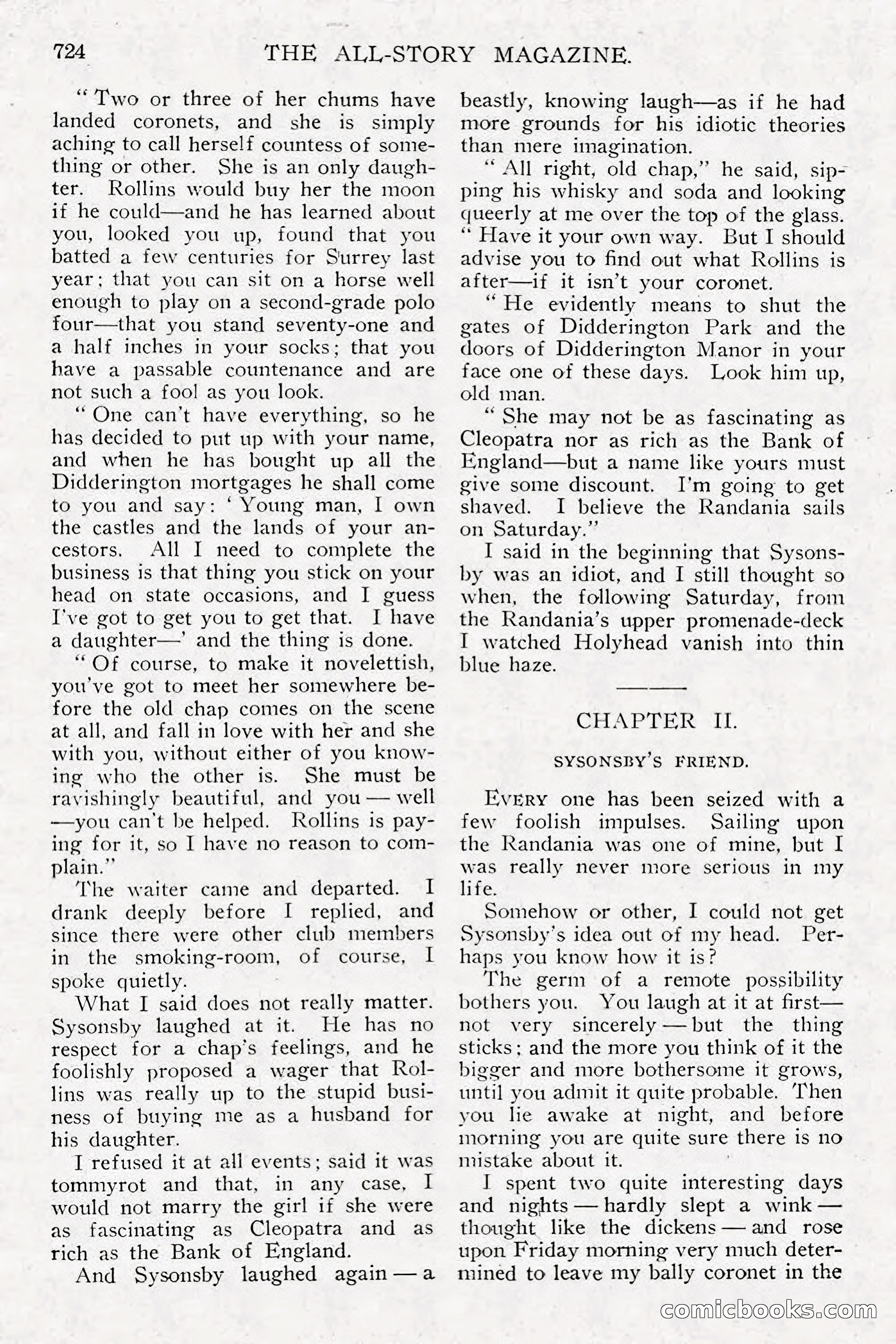 All Story Magazine, December 1913 — page 14 of 268