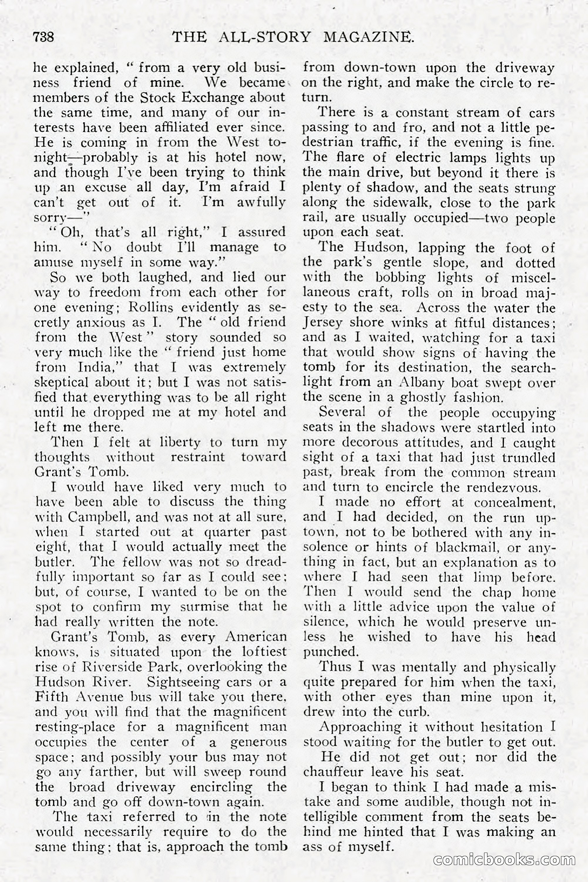 All Story Magazine, December 1913 — page 28 of 268