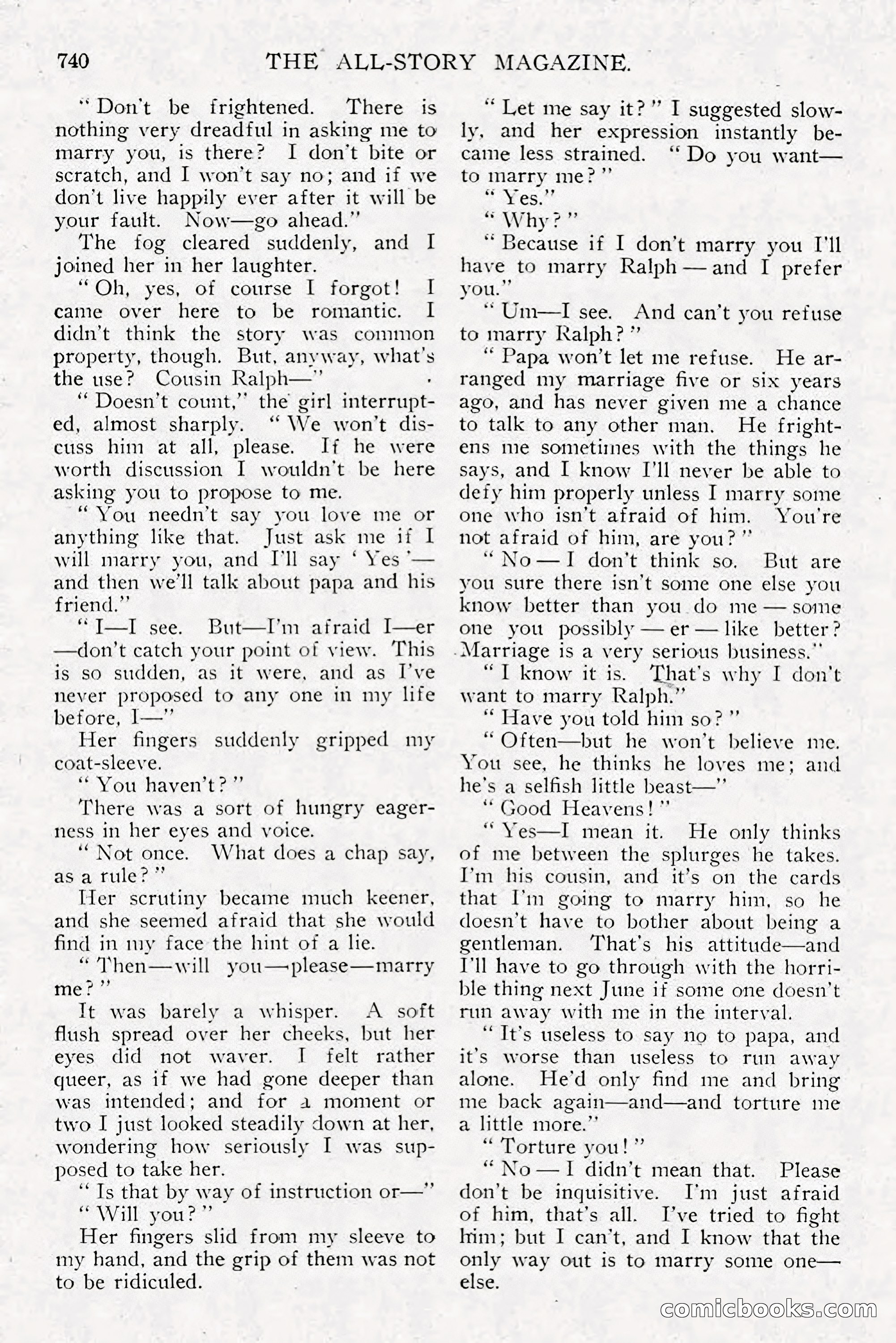 All Story Magazine, December 1913 — page 30 of 268