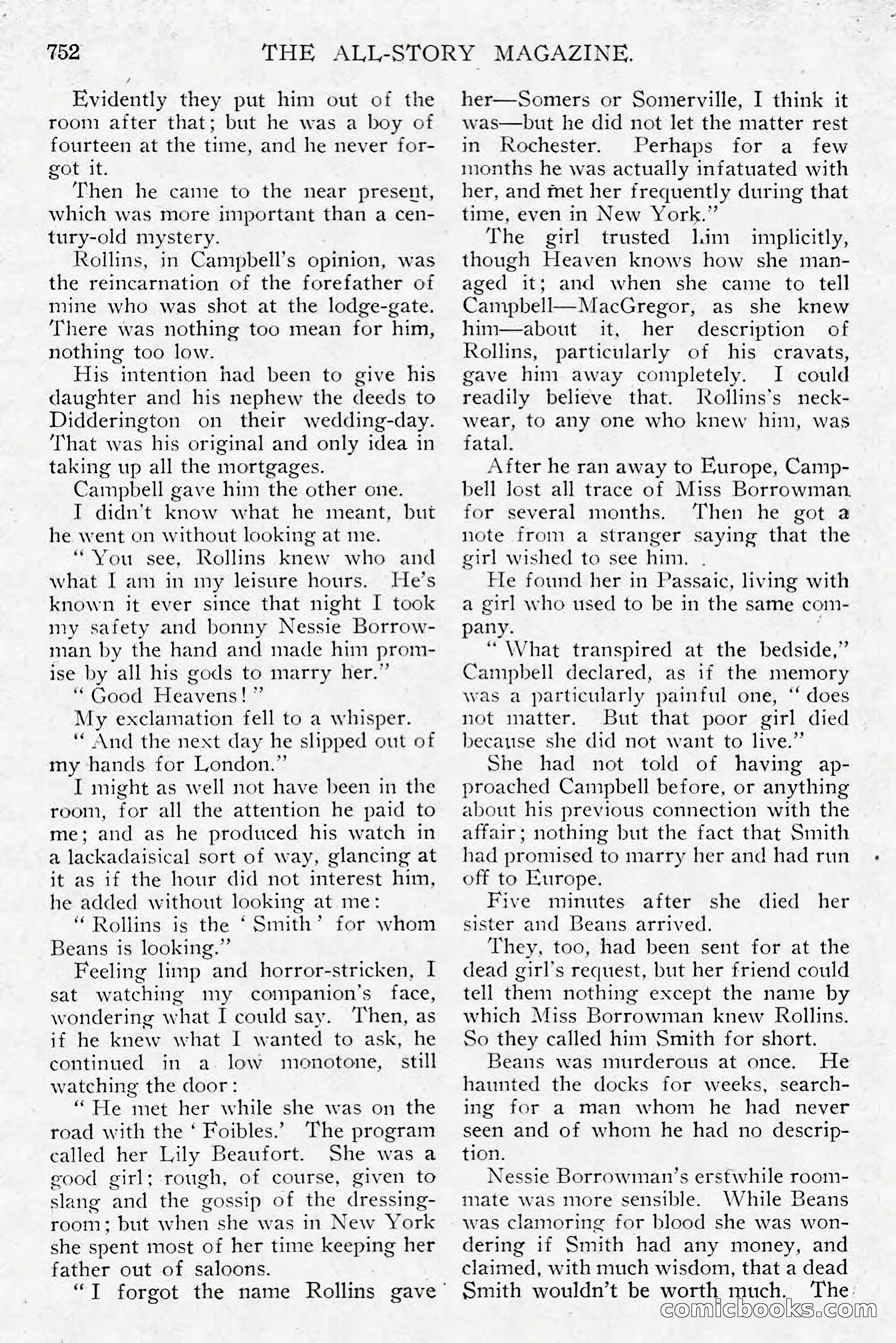 All Story Magazine, December 1913 — page 42 of 268