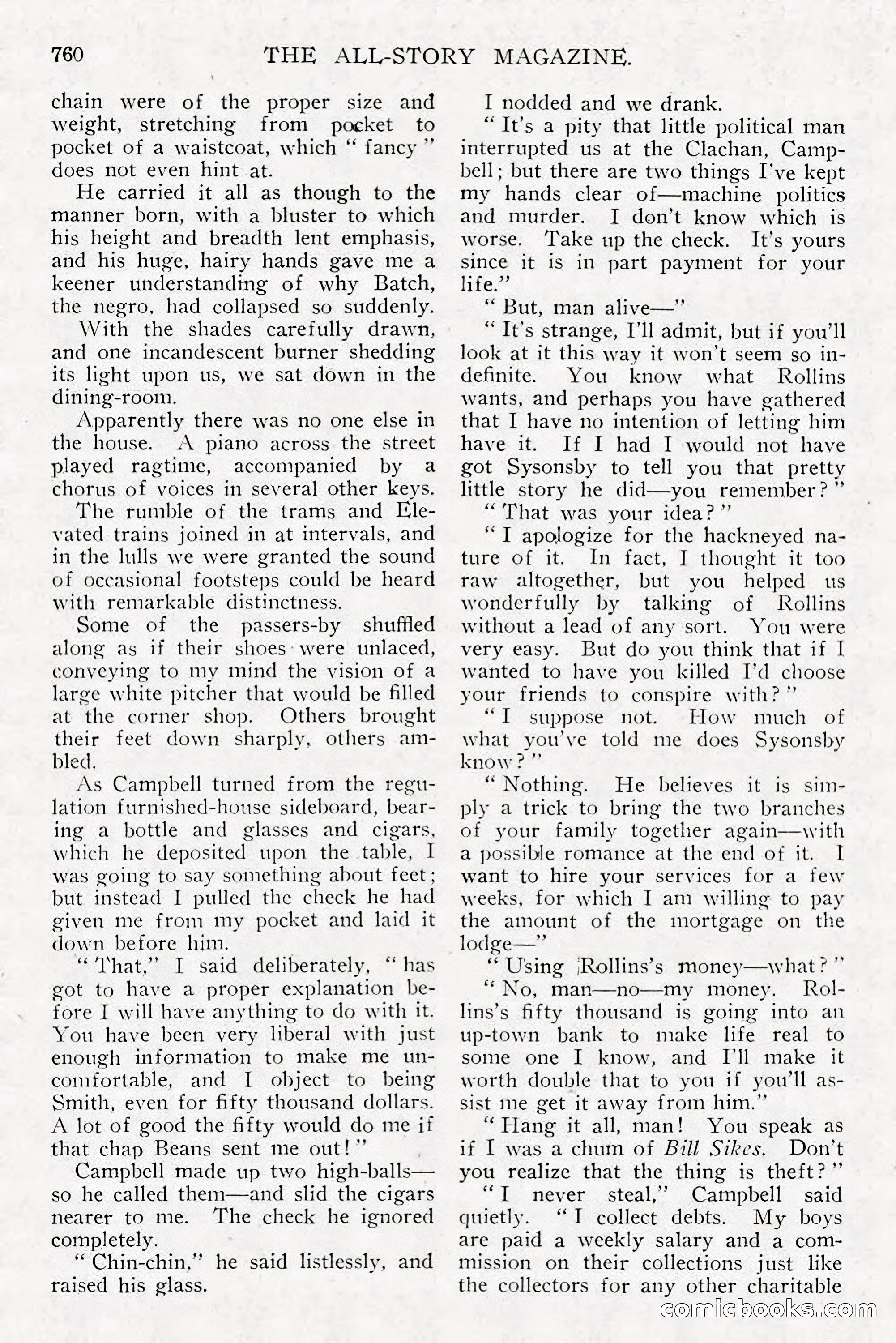 All Story Magazine, December 1913 — page 50 of 268