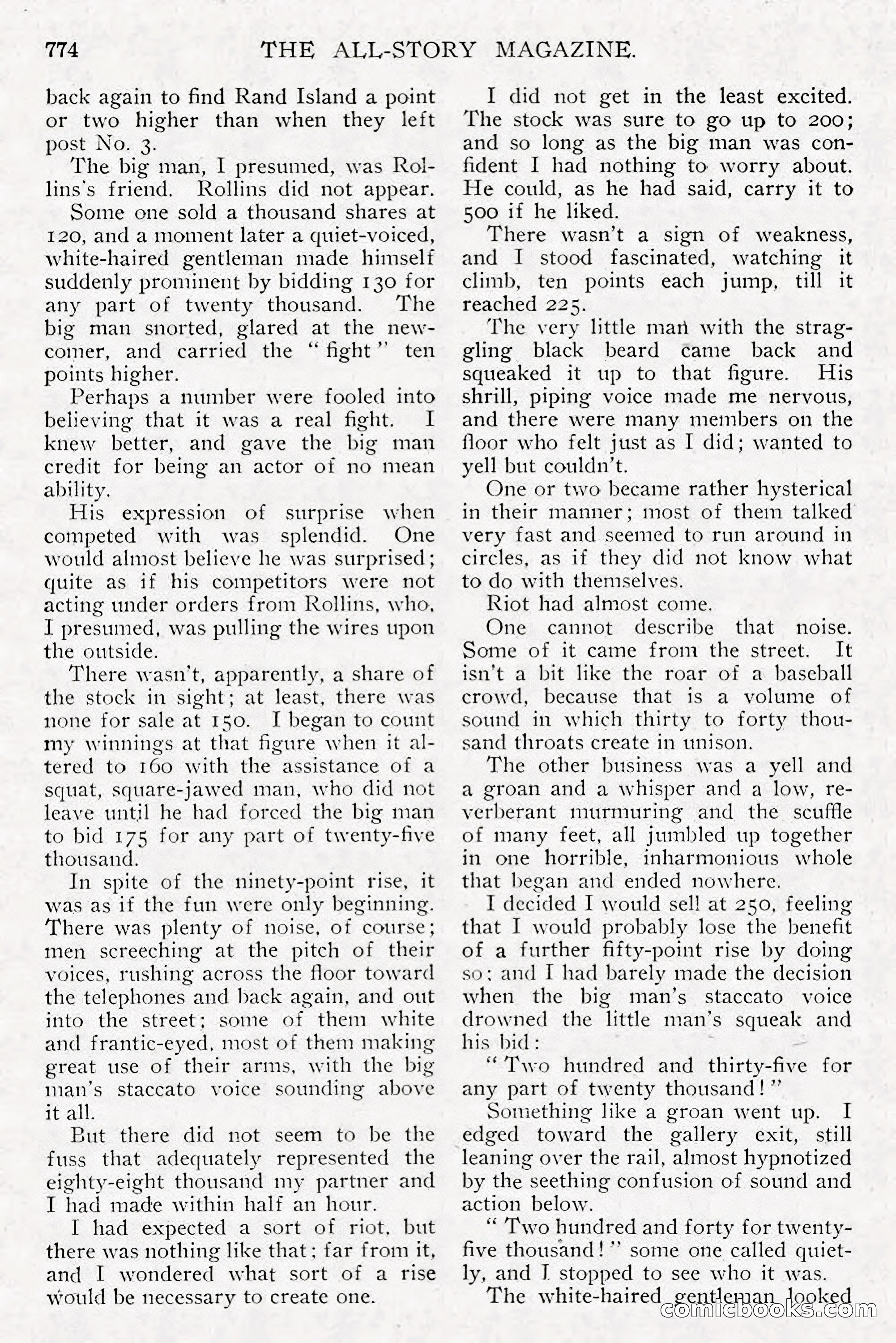 All Story Magazine, December 1913 — page 64 of 268