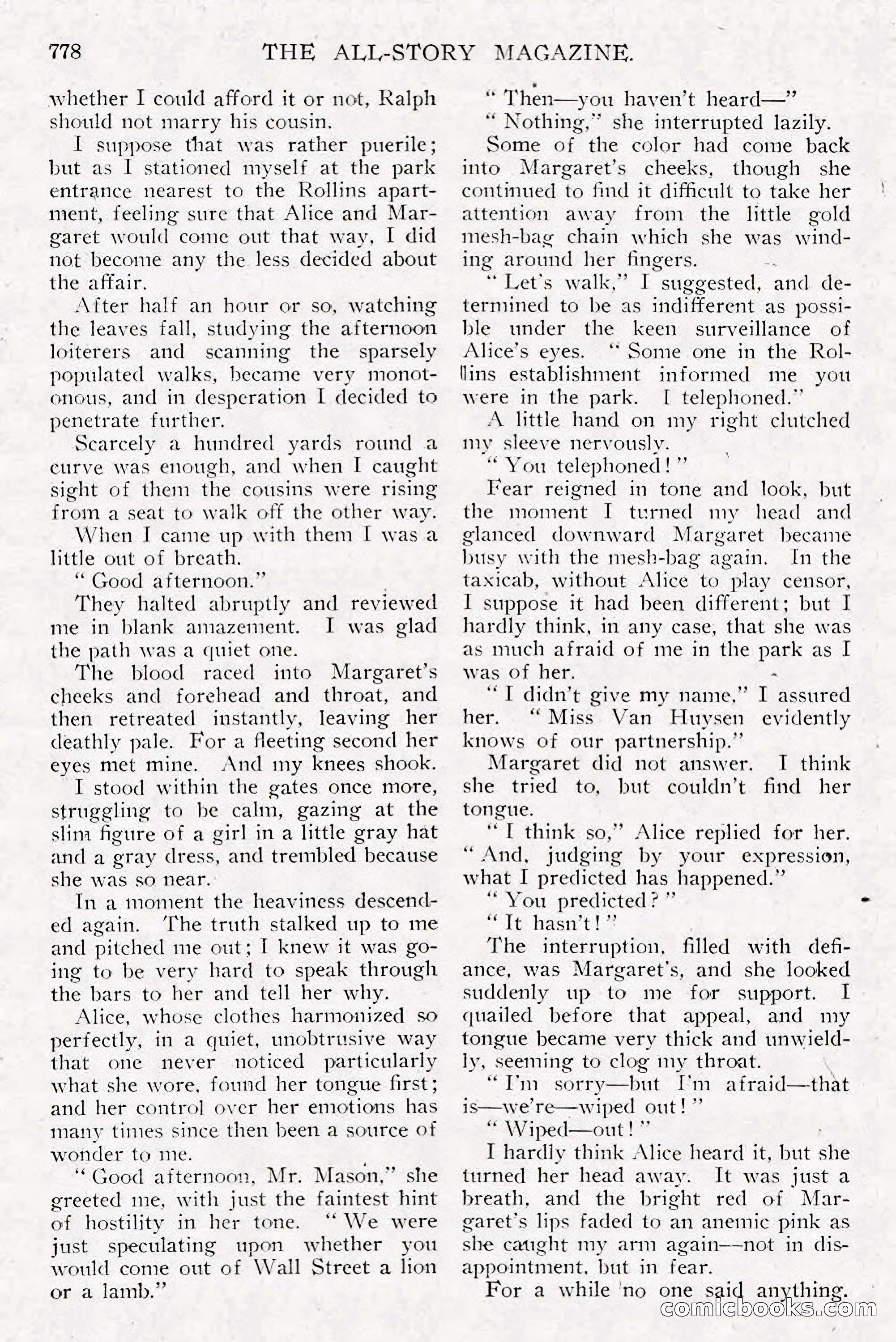 All Story Magazine, December 1913 — page 68 of 268
