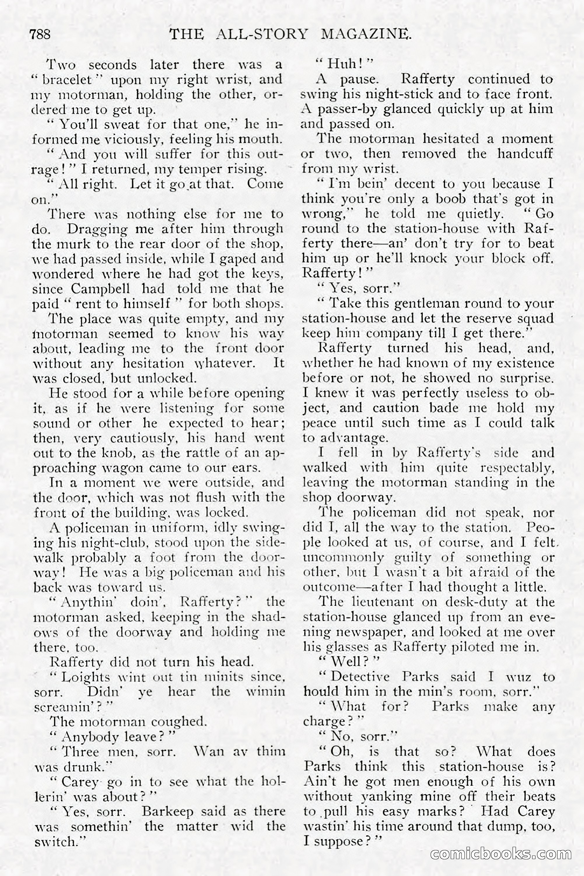 All Story Magazine, December 1913 — page 78 of 268