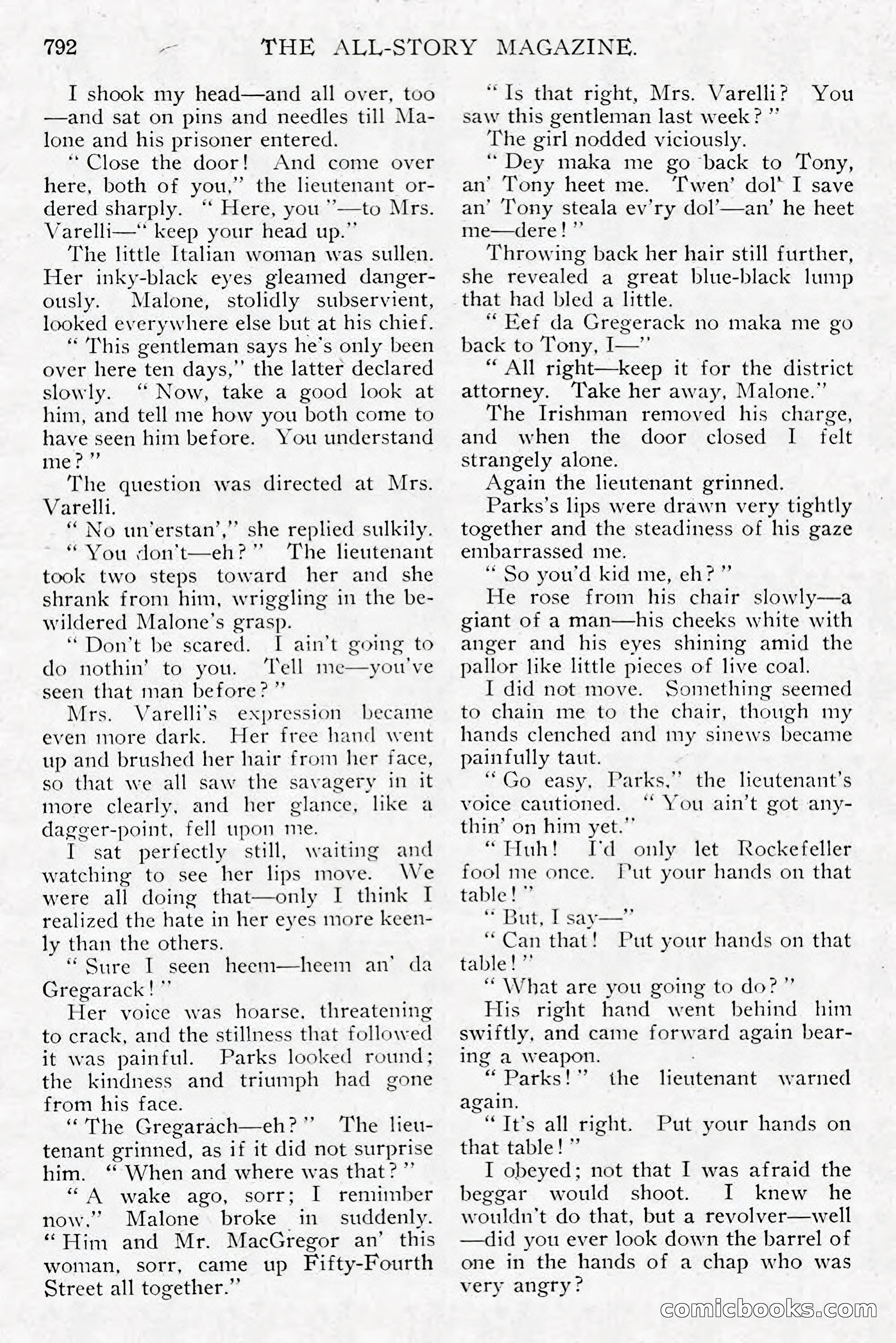 All Story Magazine, December 1913 — page 82 of 268