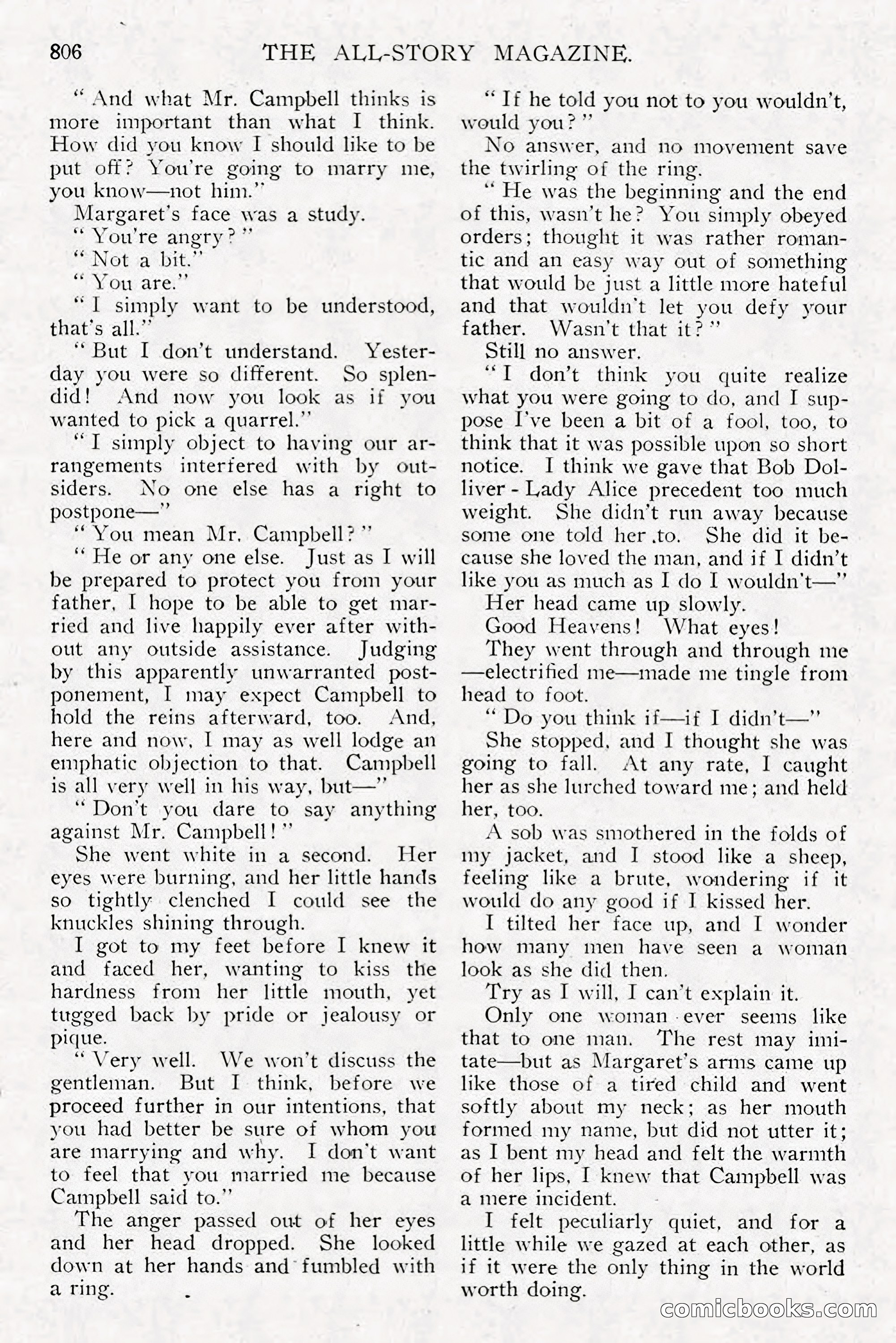 All Story Magazine, December 1913 — page 96 of 268