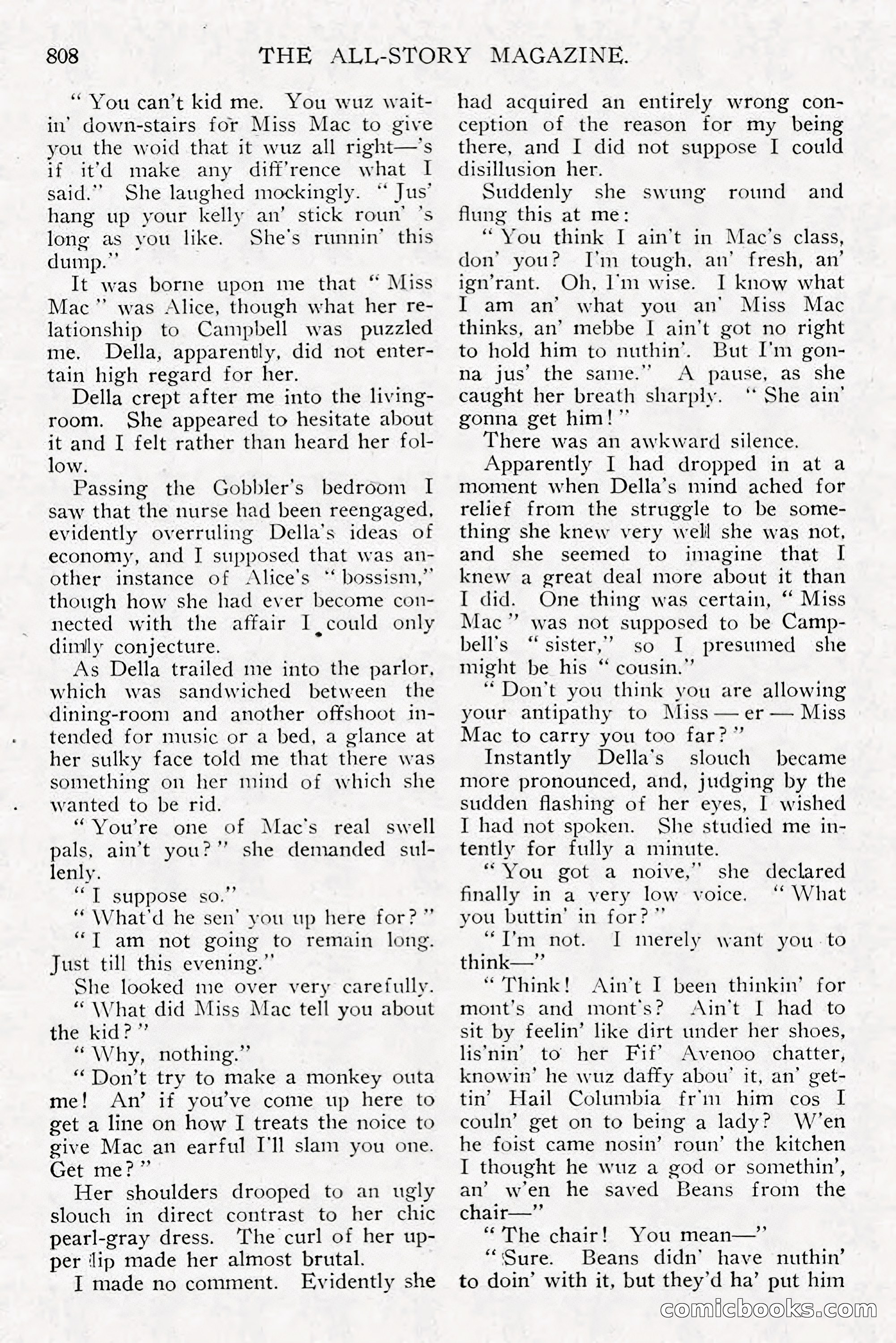All Story Magazine, December 1913 — page 98 of 268