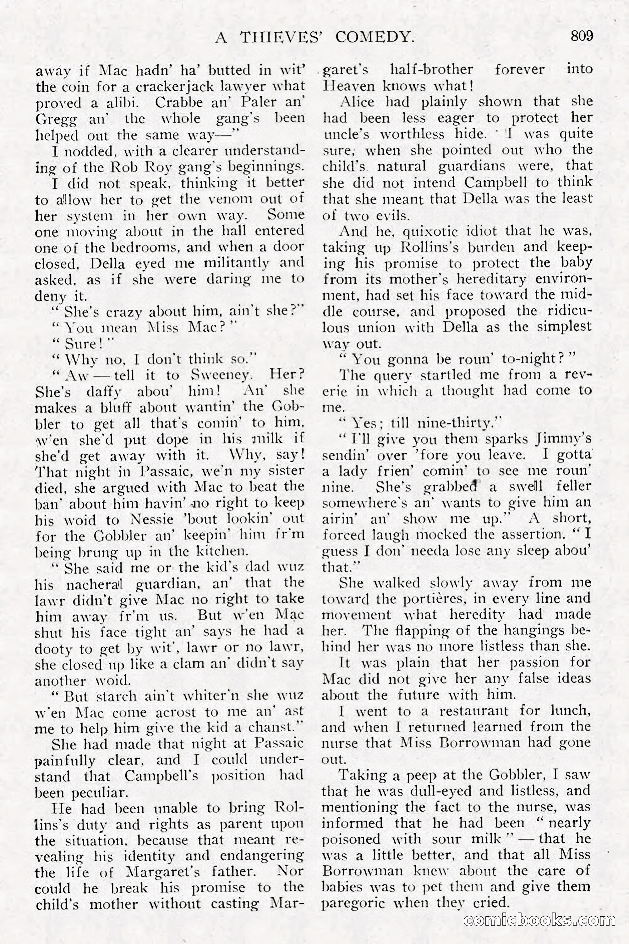 All Story Magazine, December 1913 — page 99 of 268