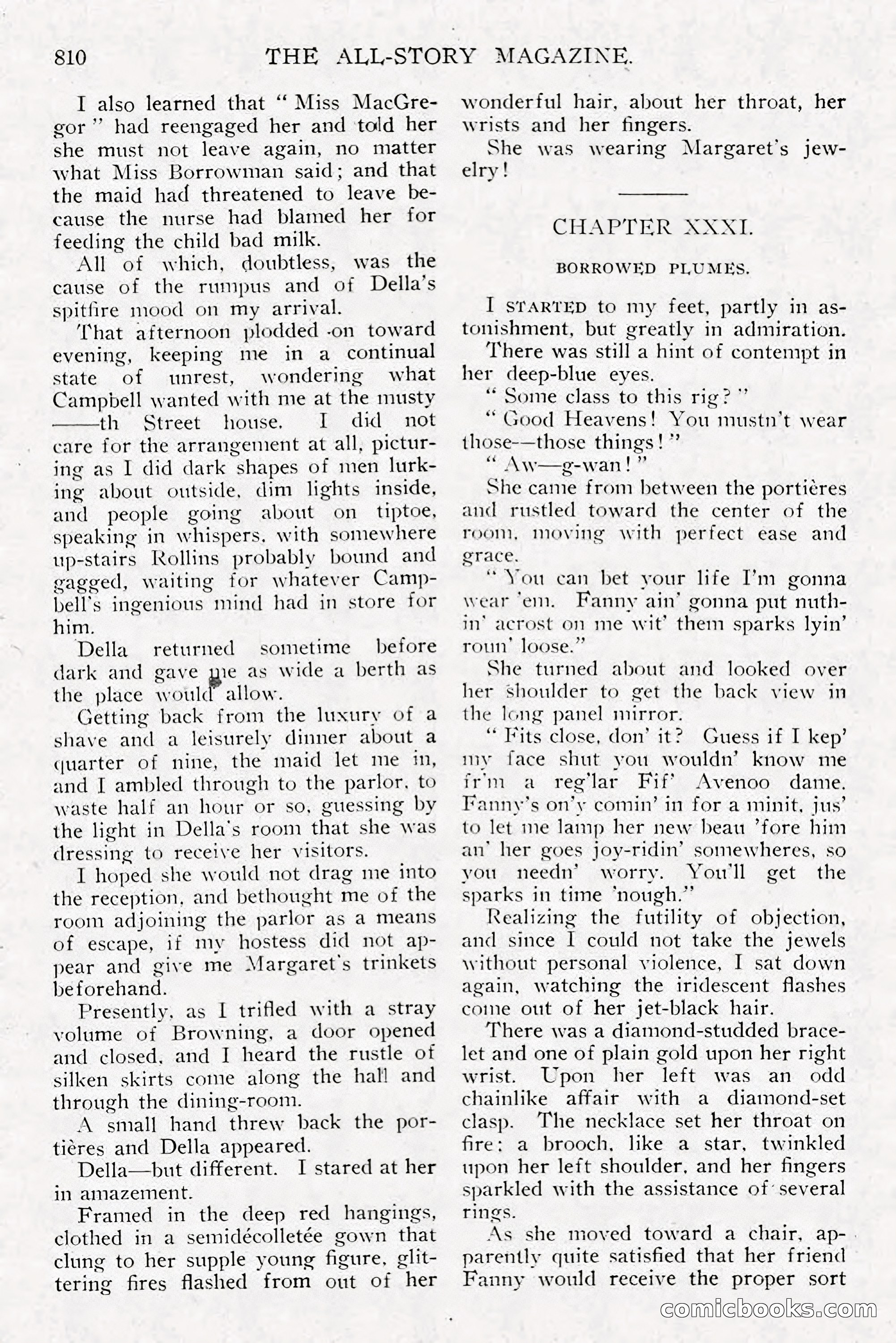 All Story Magazine, December 1913 — page 100 of 268