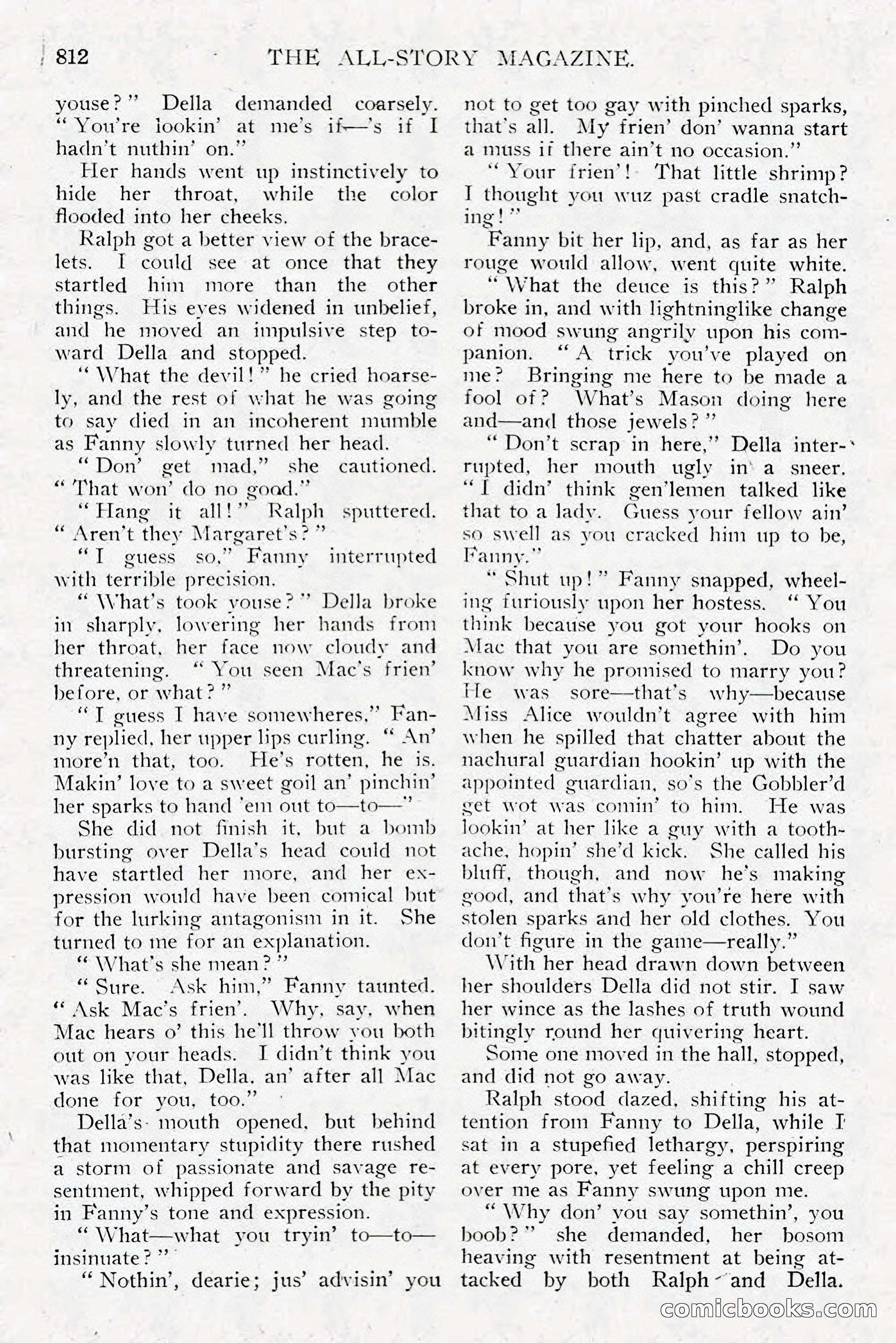 All Story Magazine, December 1913 — page 102 of 268
