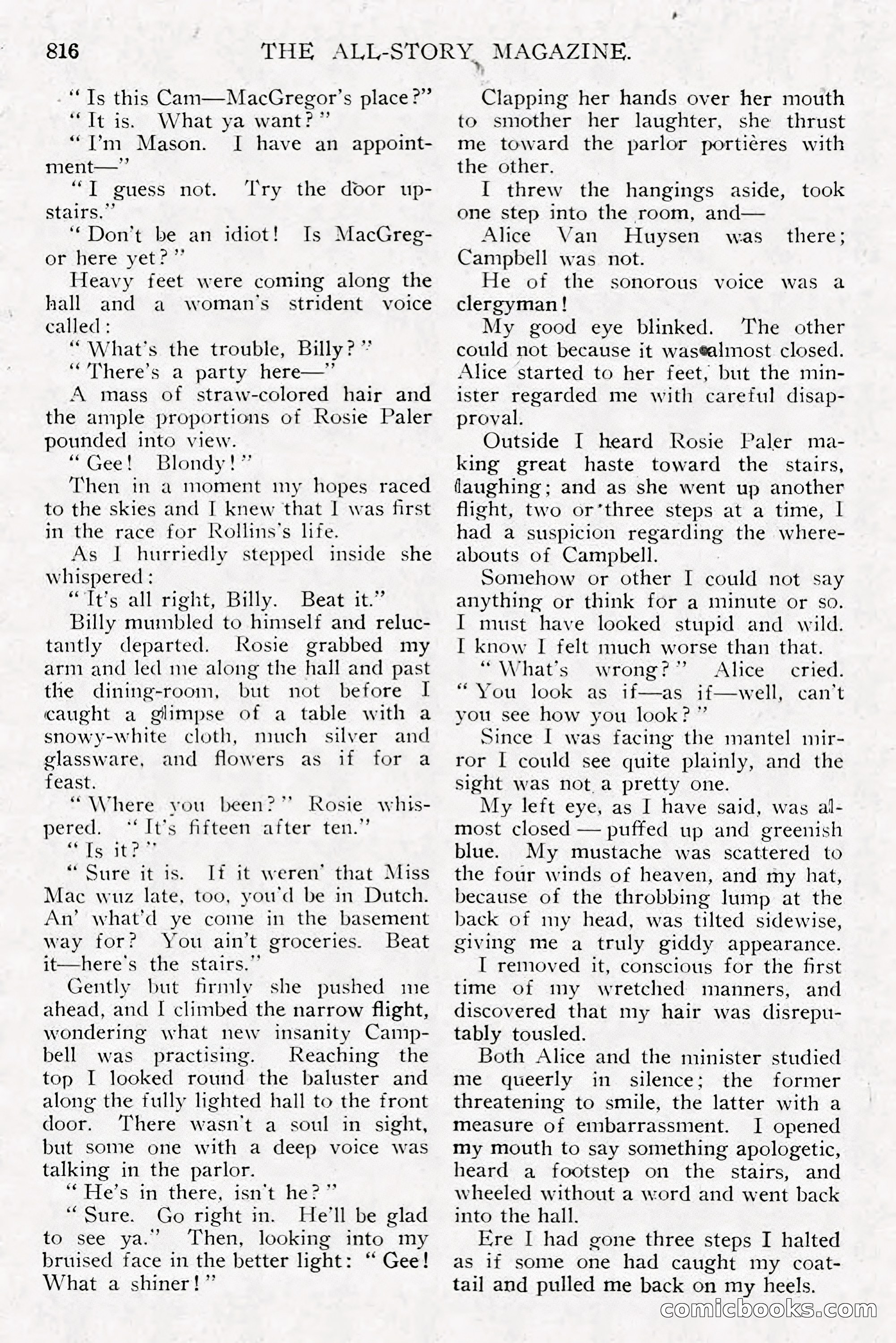 All Story Magazine, December 1913 — page 106 of 268