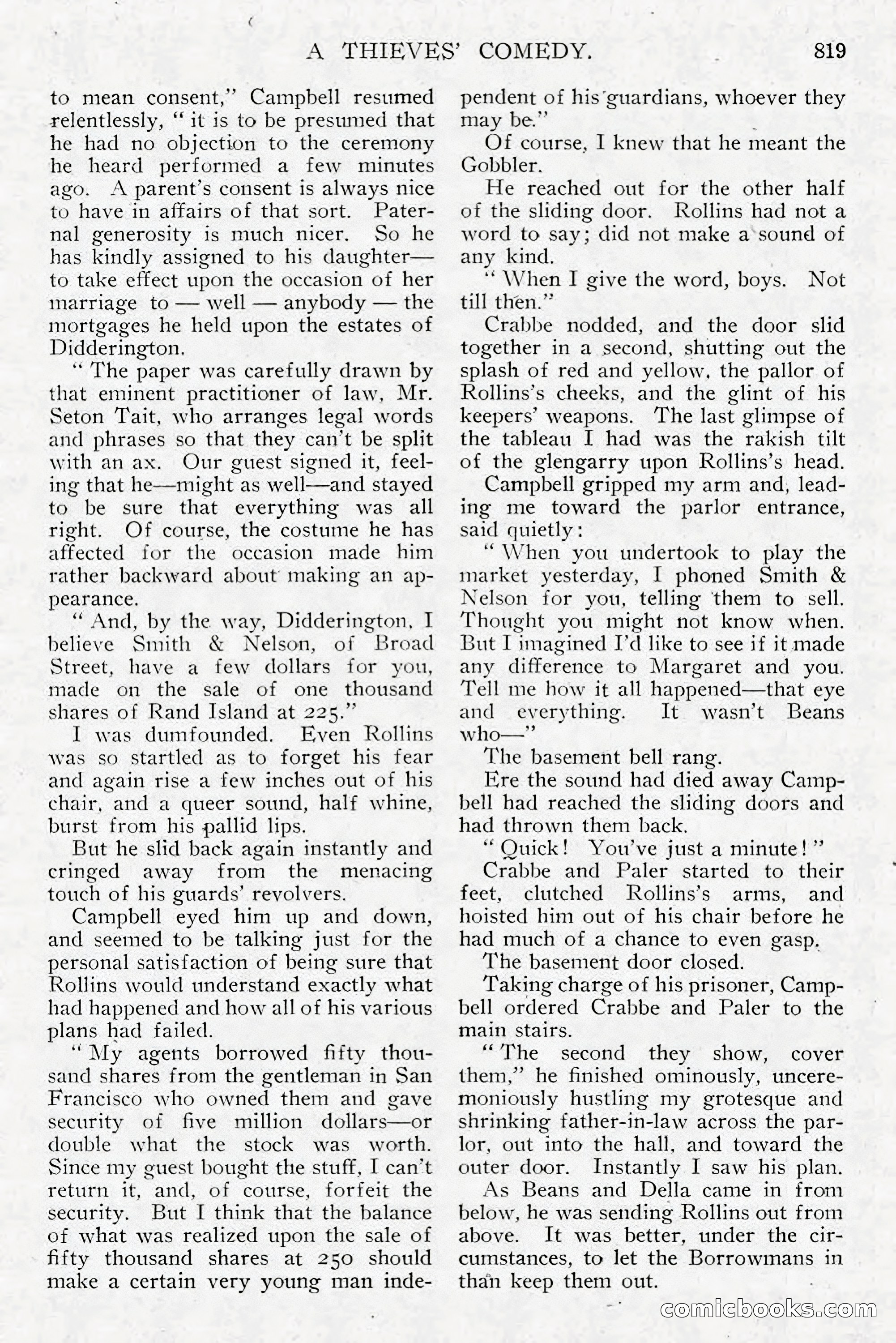 All Story Magazine, December 1913 — page 109 of 268