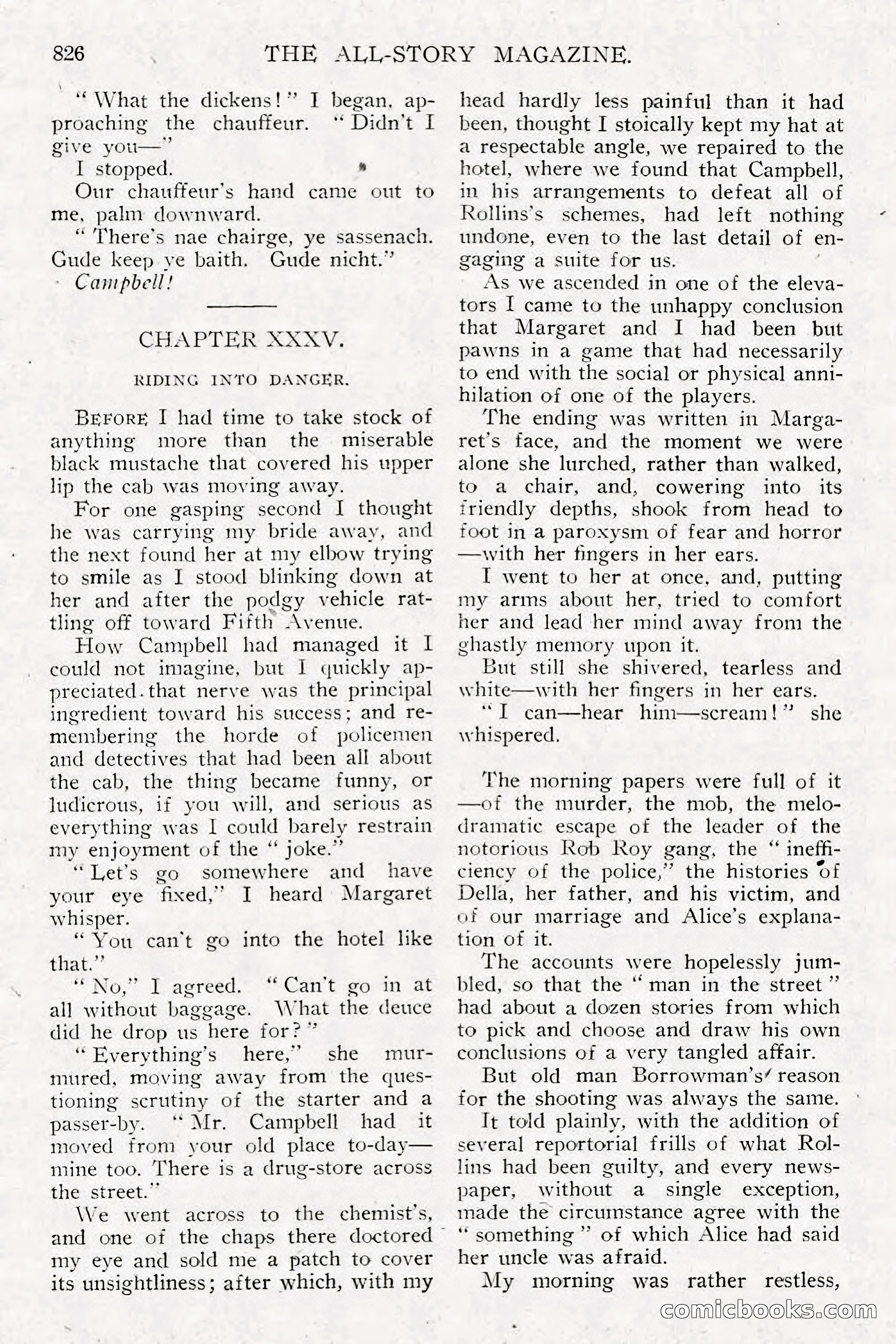 All Story Magazine, December 1913 — page 116 of 268