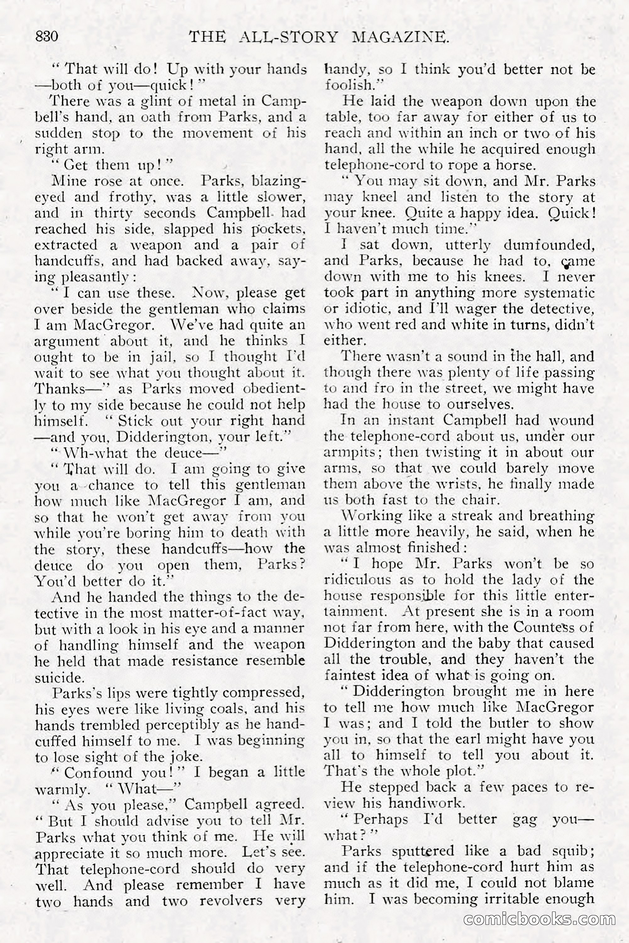 All Story Magazine, December 1913 — page 120 of 268