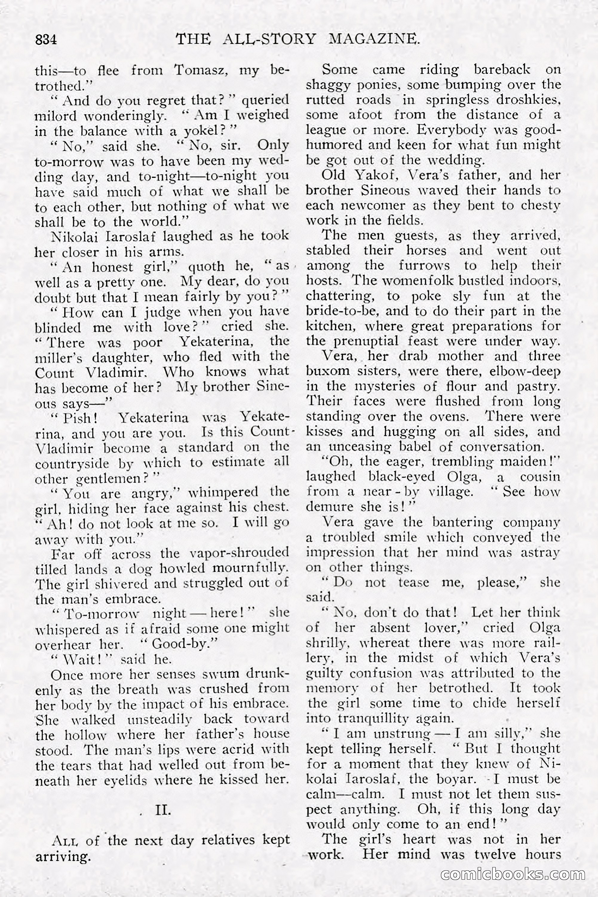 All Story Magazine, December 1913 — page 124 of 268