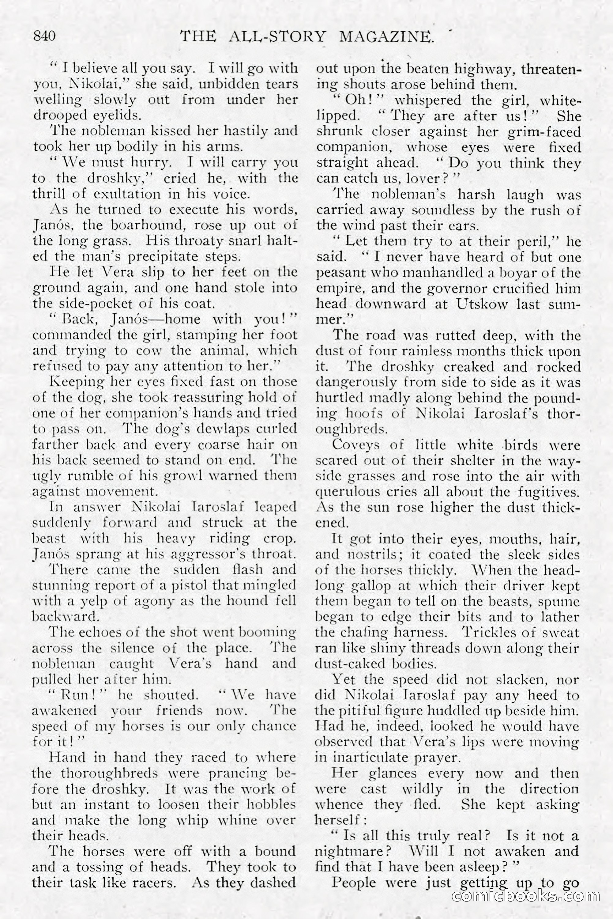 All Story Magazine, December 1913 — page 130 of 268