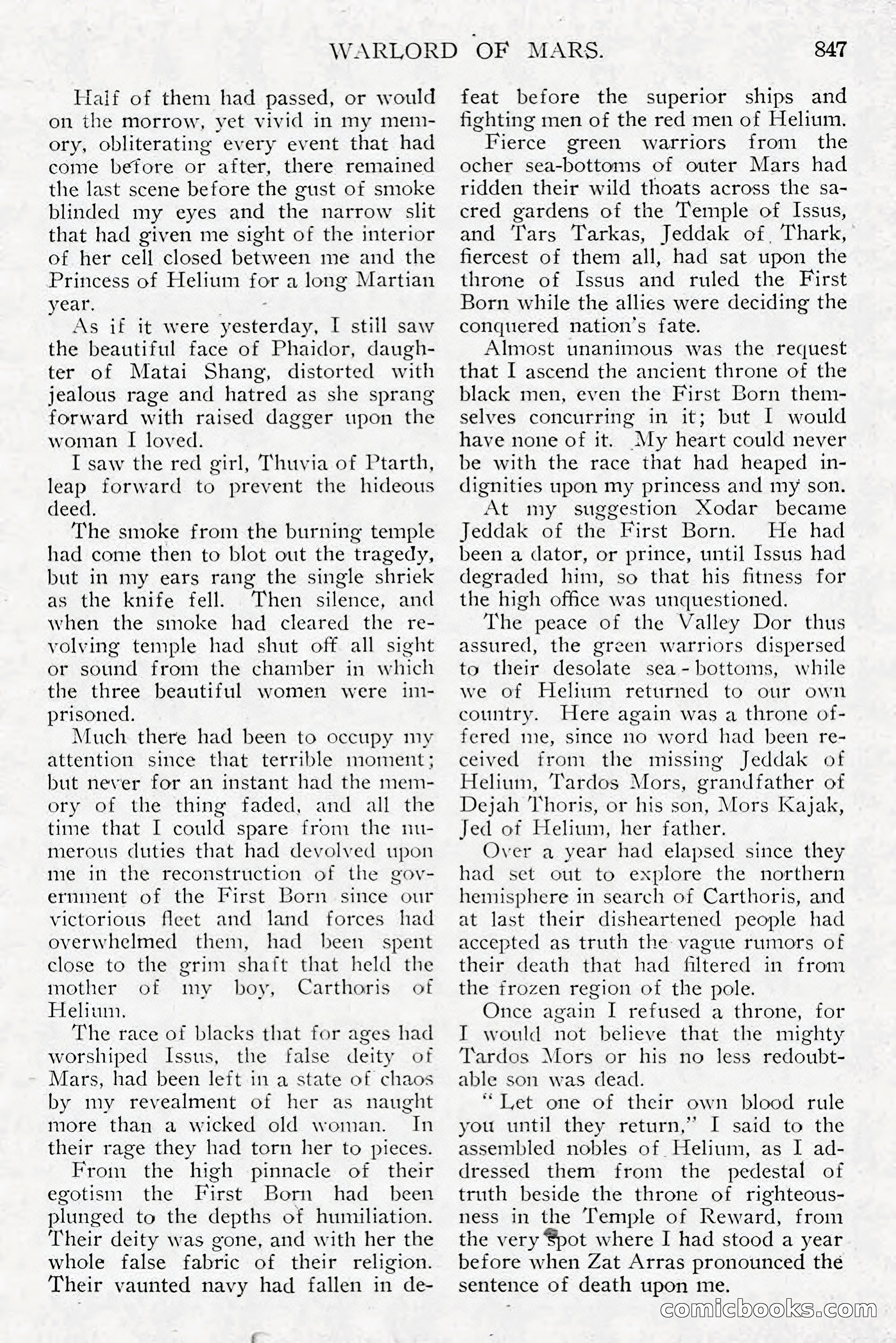 All Story Magazine, December 1913 — page 137 of 268