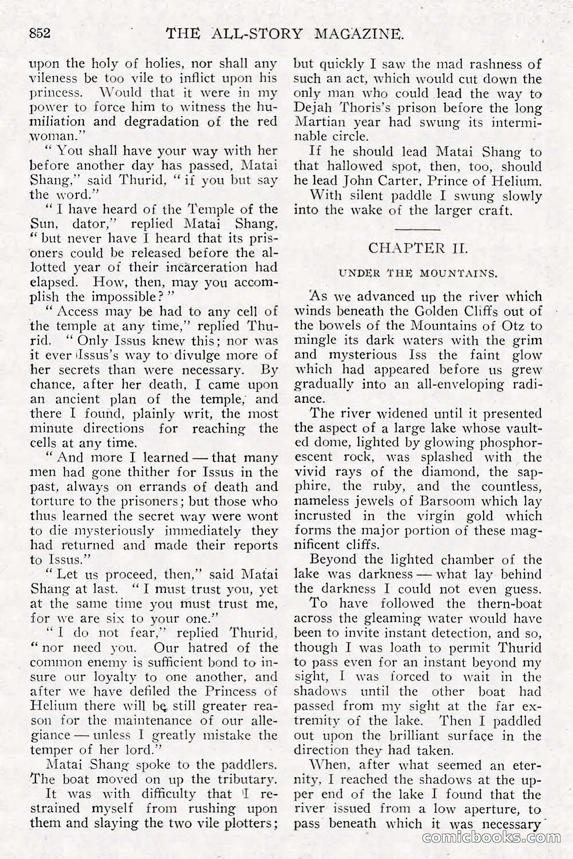 All Story Magazine, December 1913 — page 142 of 268
