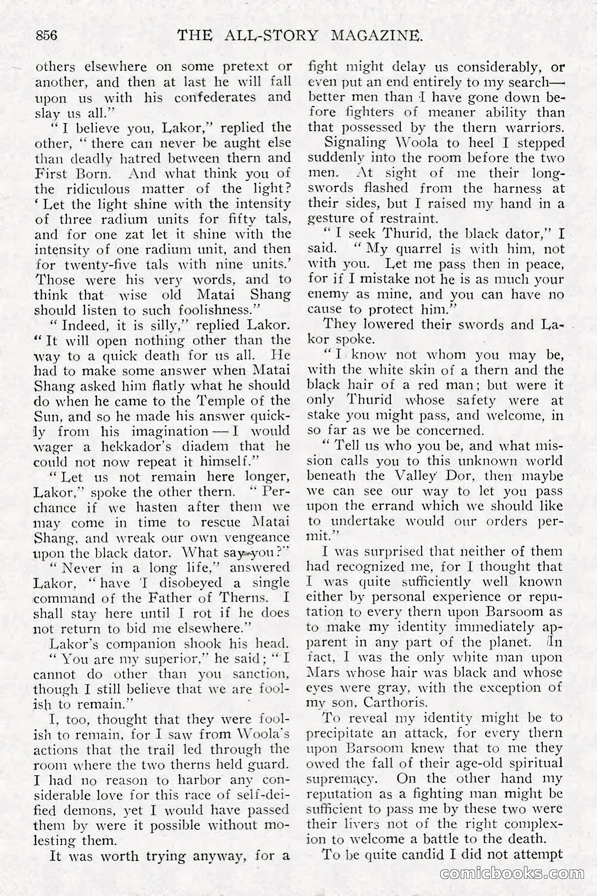 All Story Magazine, December 1913 — page 146 of 268