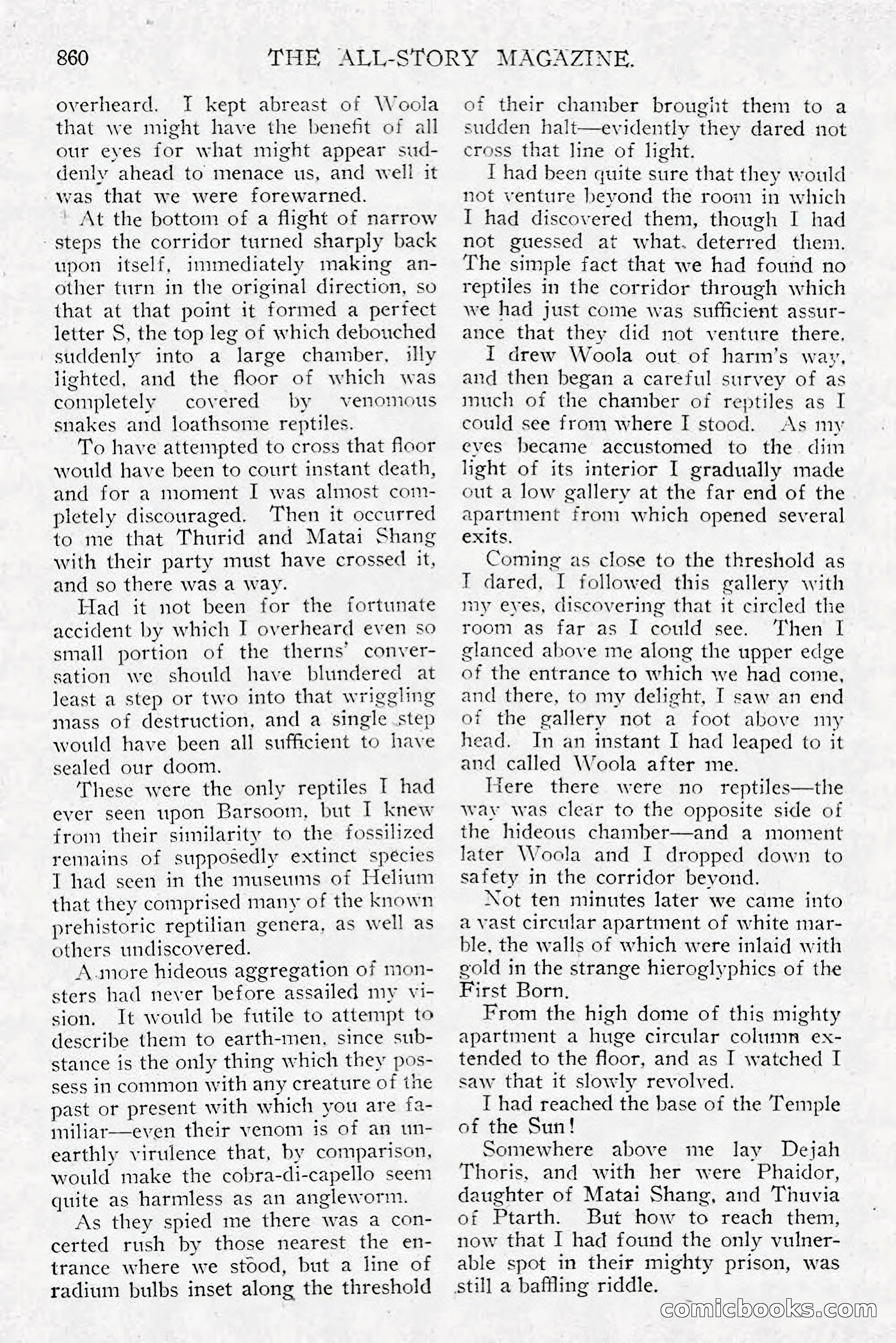 All Story Magazine, December 1913 — page 150 of 268