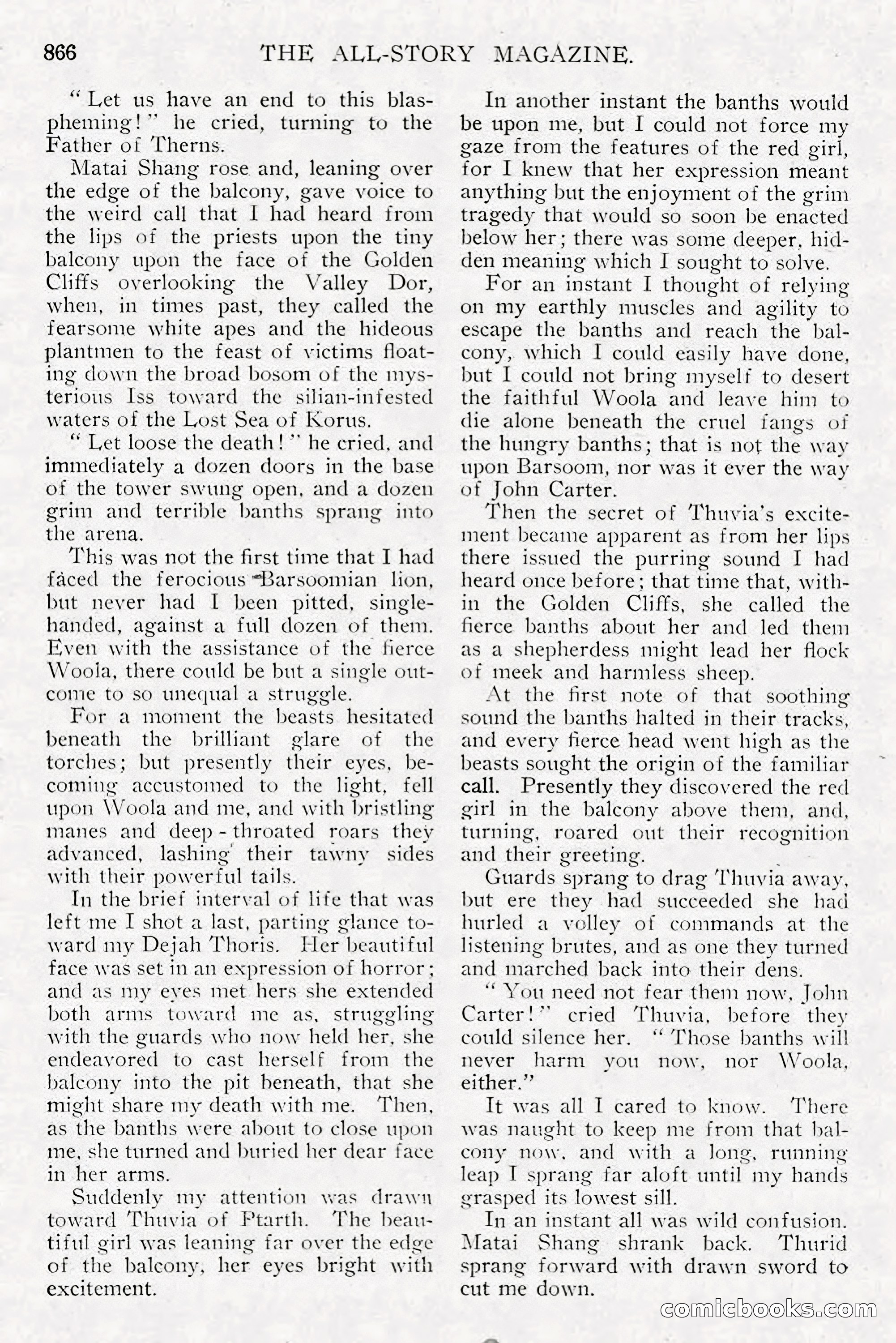 All Story Magazine, December 1913 — page 156 of 268